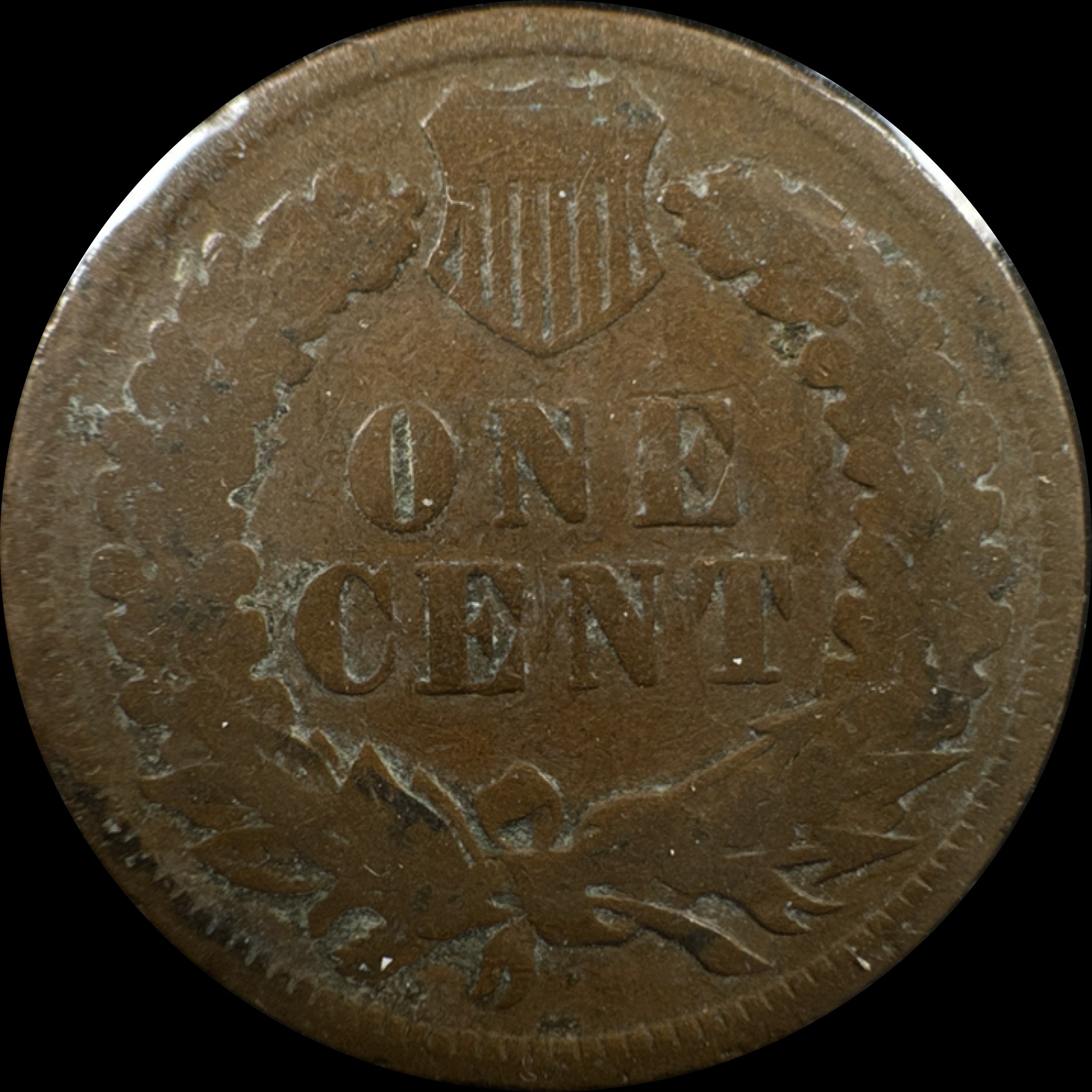 1906-P Indian Head Cent Ungraded — back