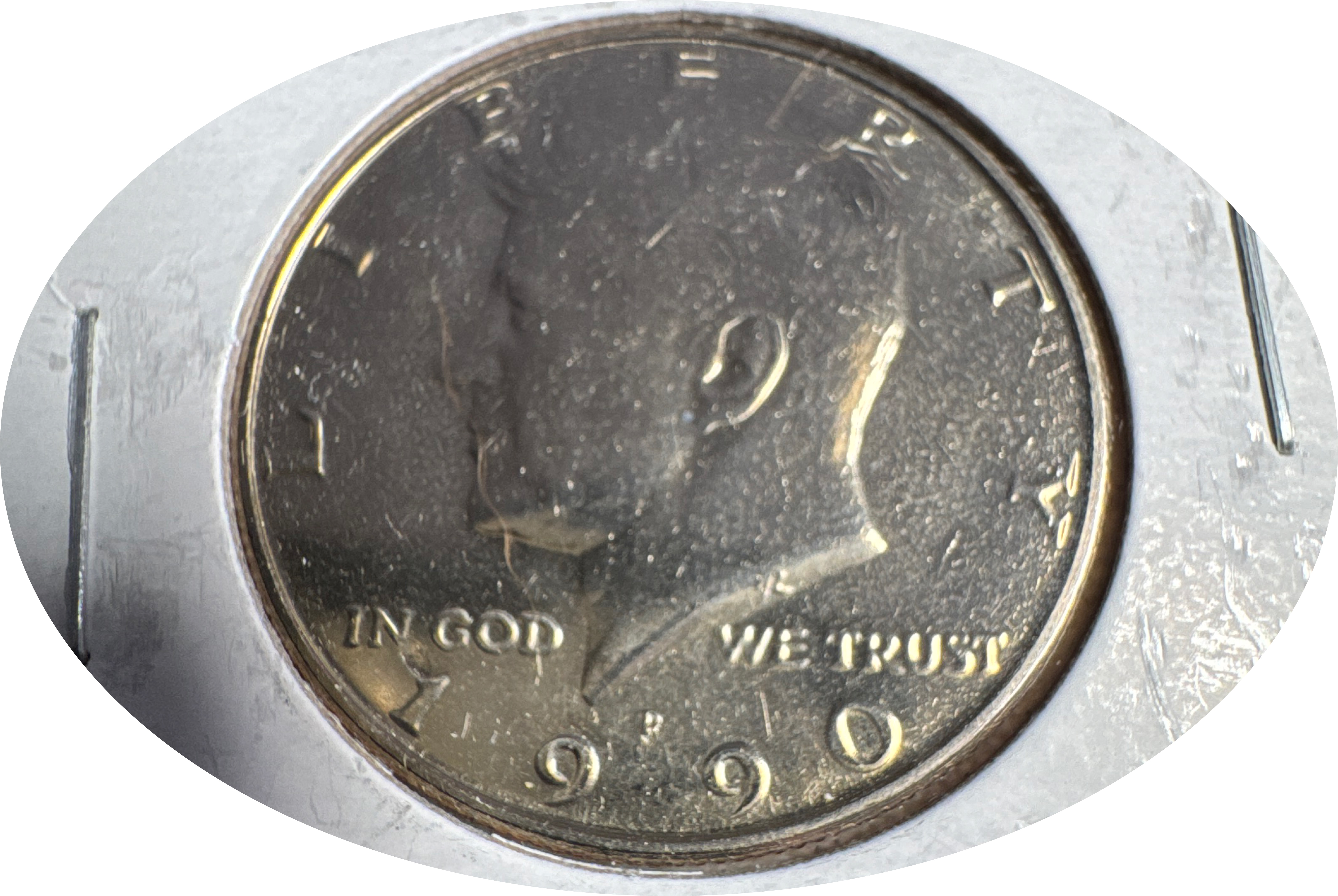 1990-P Kennedy Half Dollar Ungraded