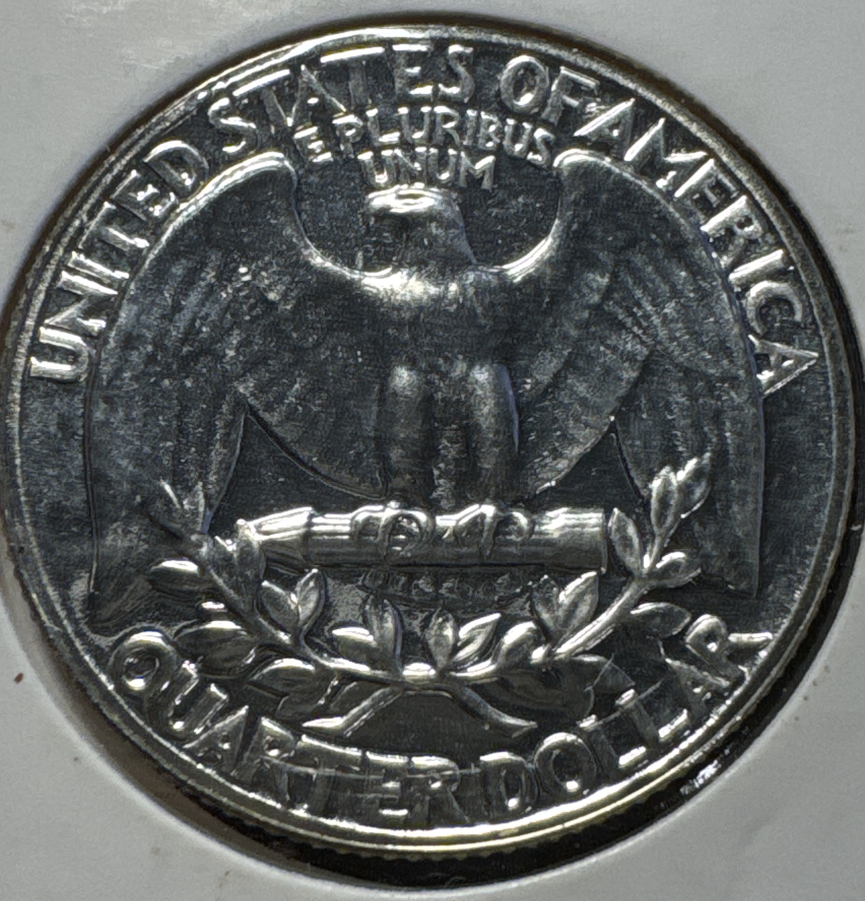 1961-P Washington Quarter Ungraded — back