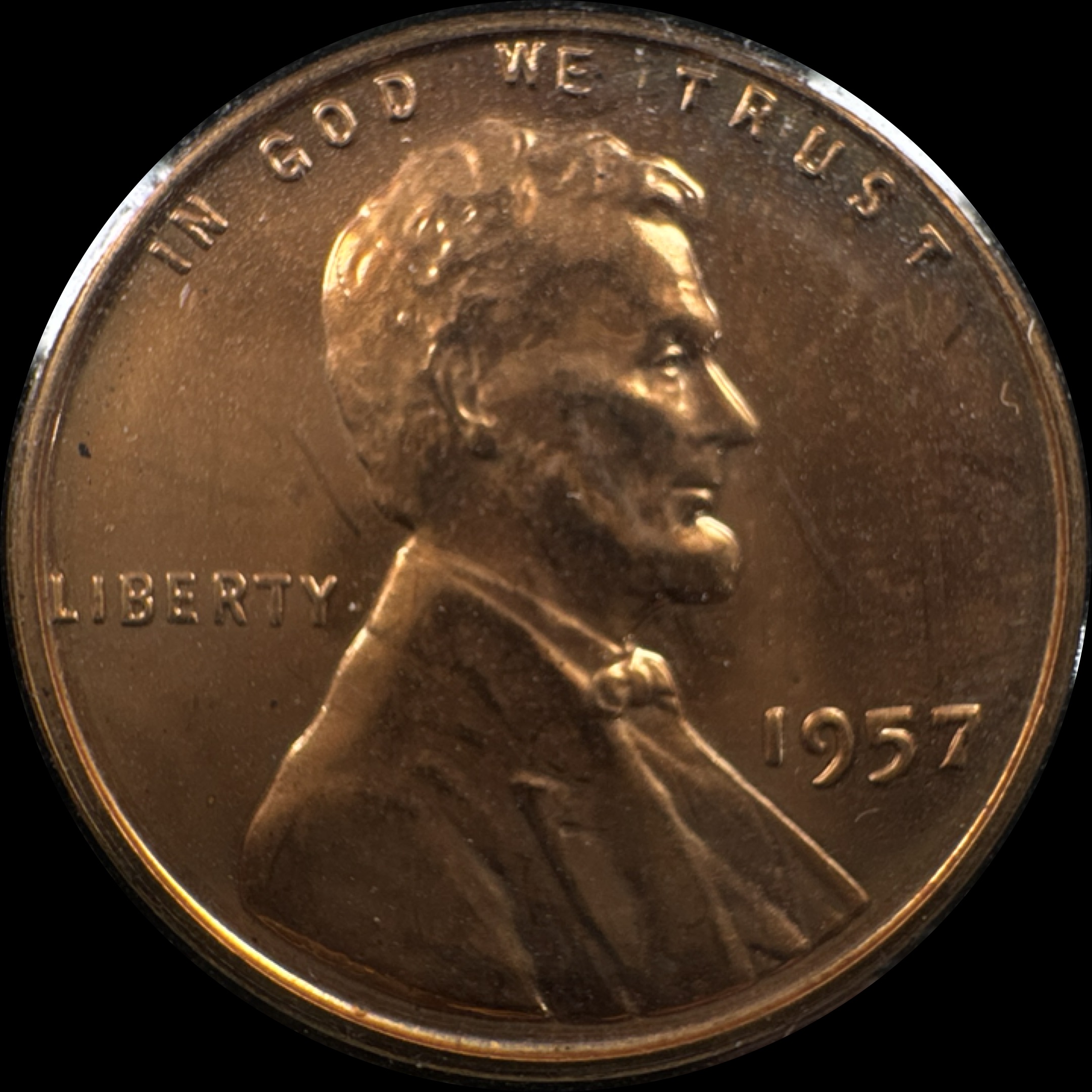 1957-P Lincoln Cent Ungraded