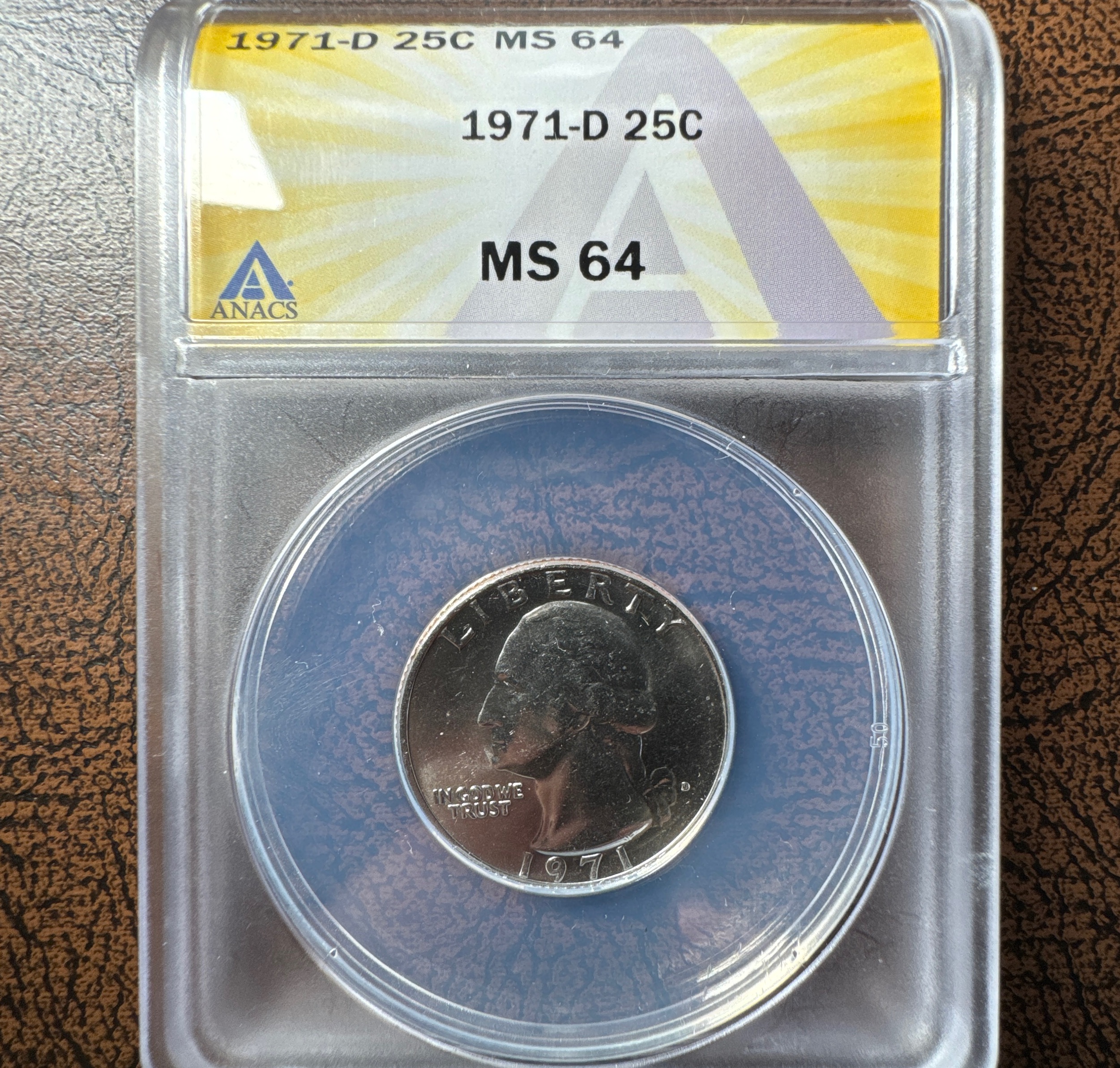 1971-D Washington Quarter MS64