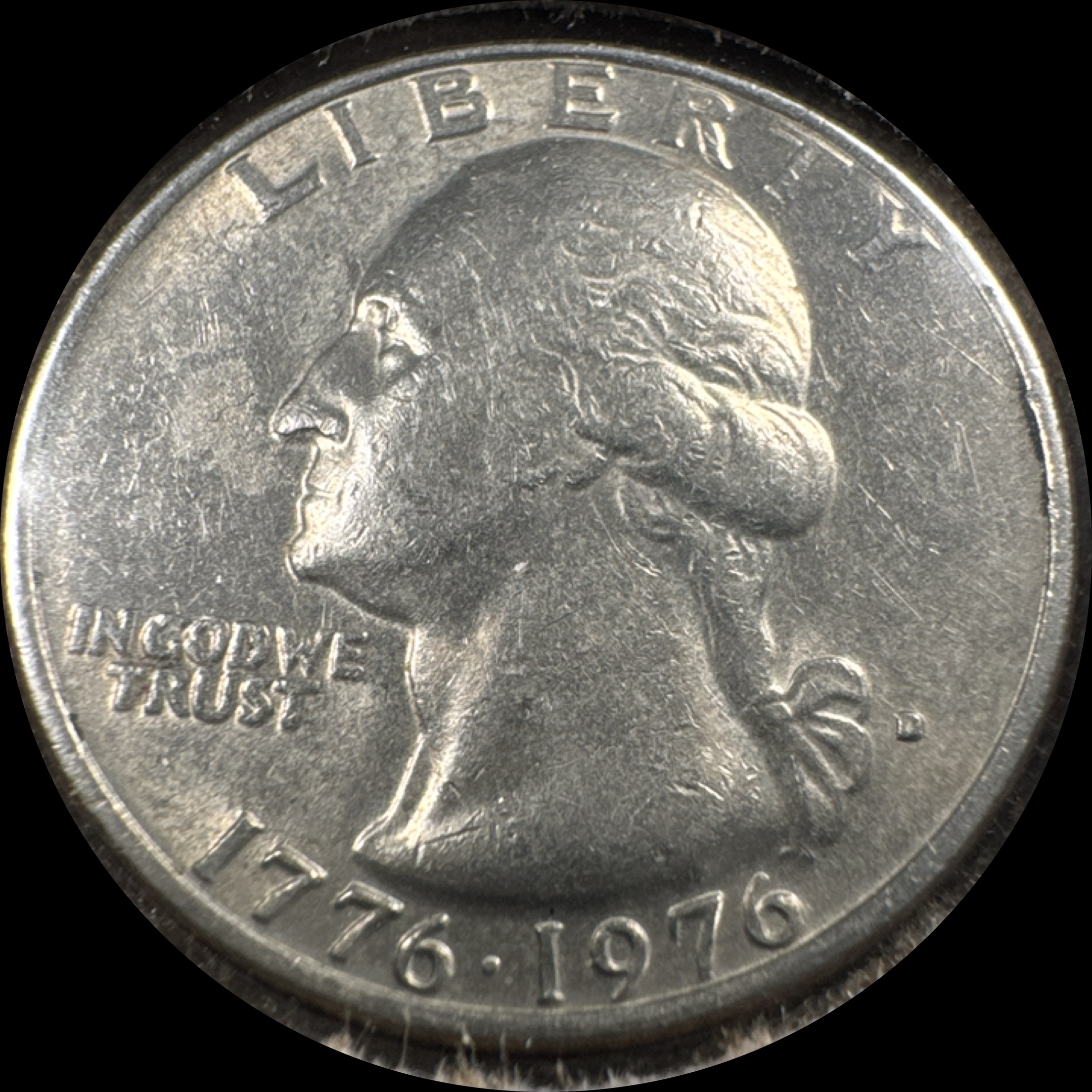 1976-D Washington Quarter Ungraded