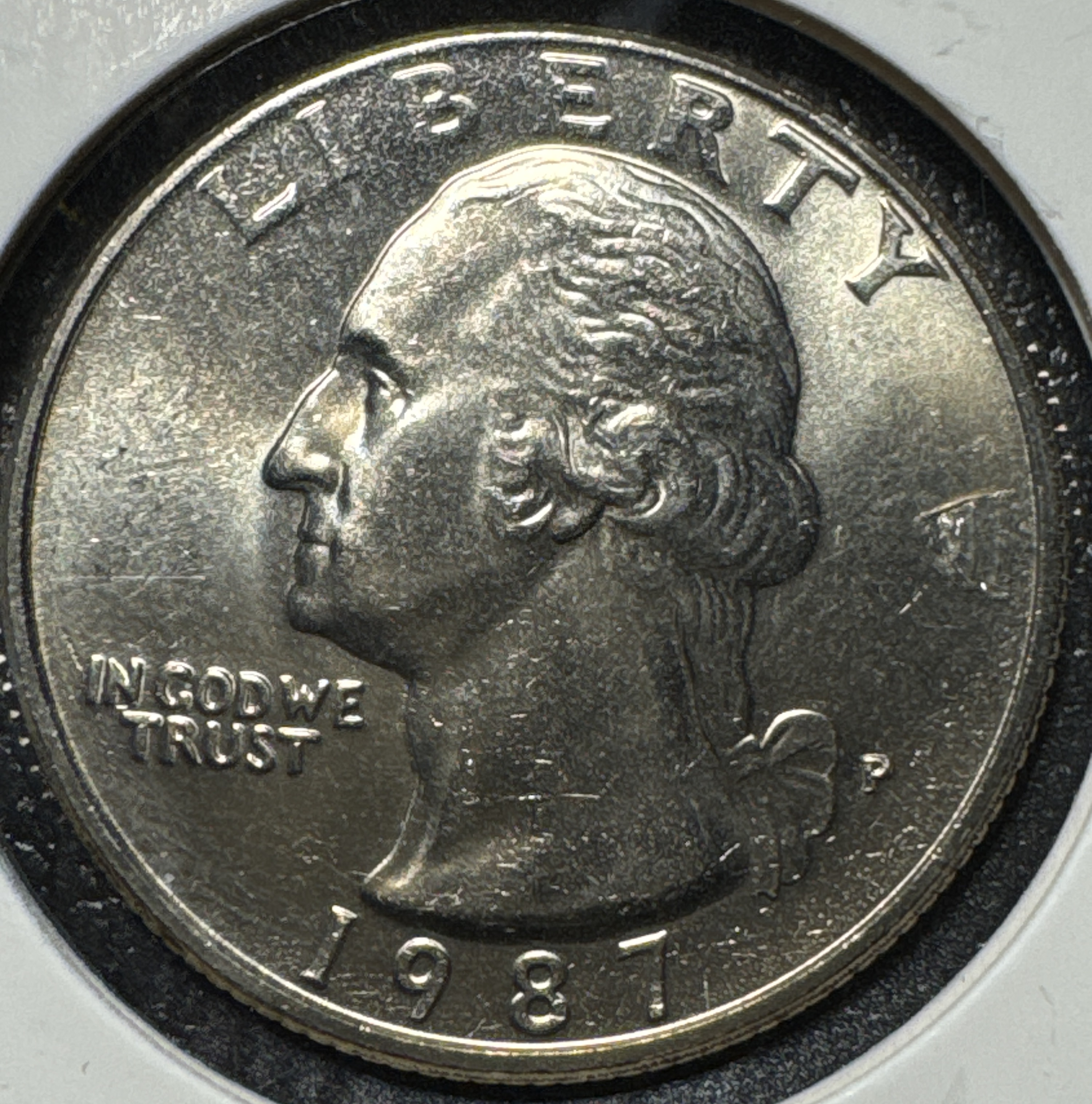 1987-P Washington Quarter Ungraded