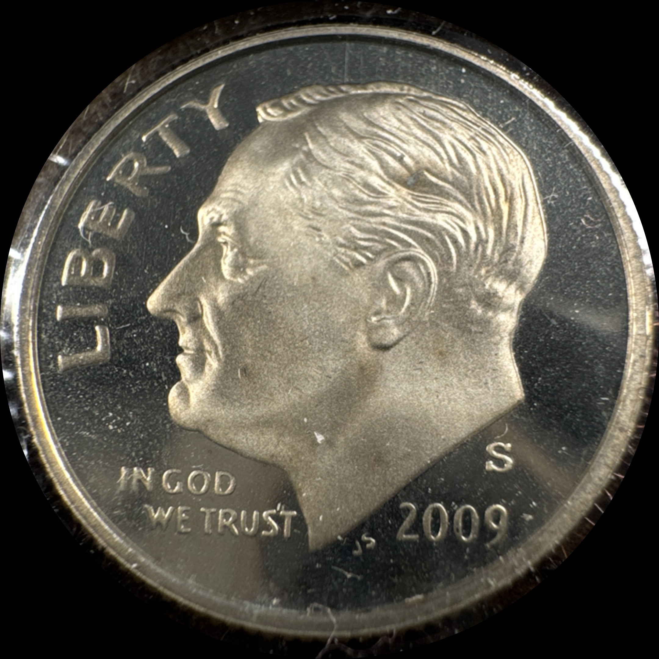 2009-S Roosevelt Dime Ungraded