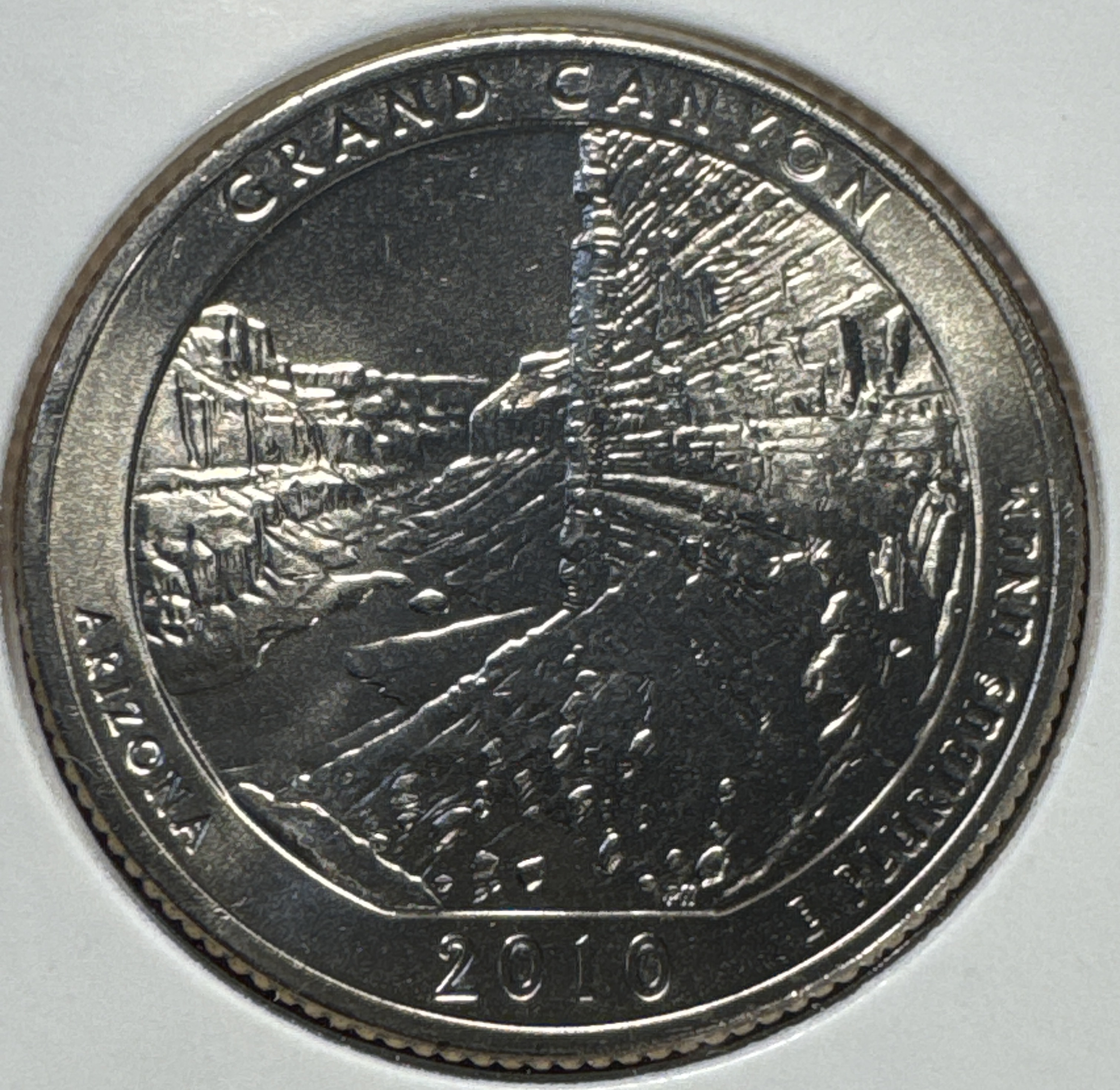 2010-D Washington Quarter Ungraded — back