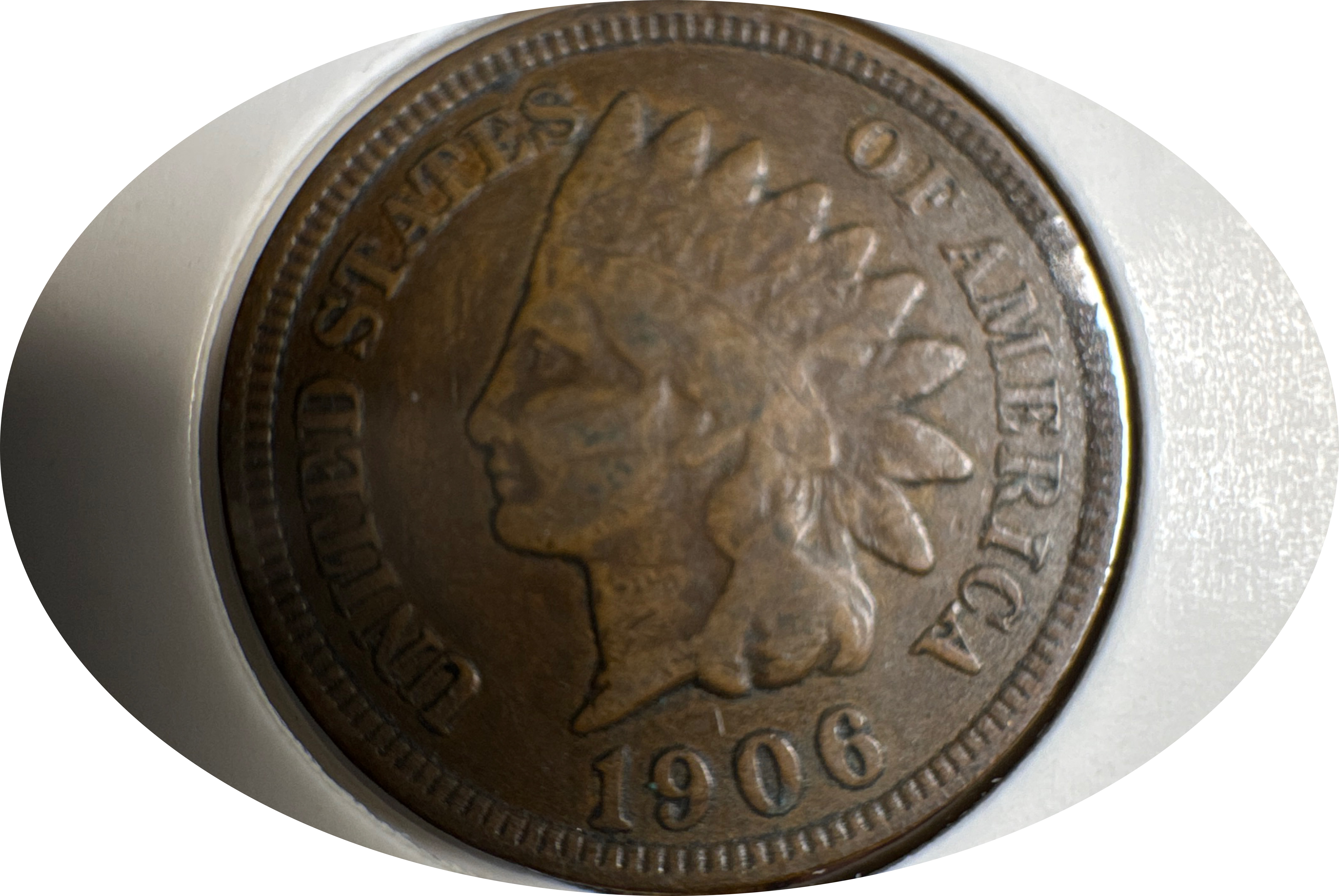1906-P Indian Head Cent Ungraded