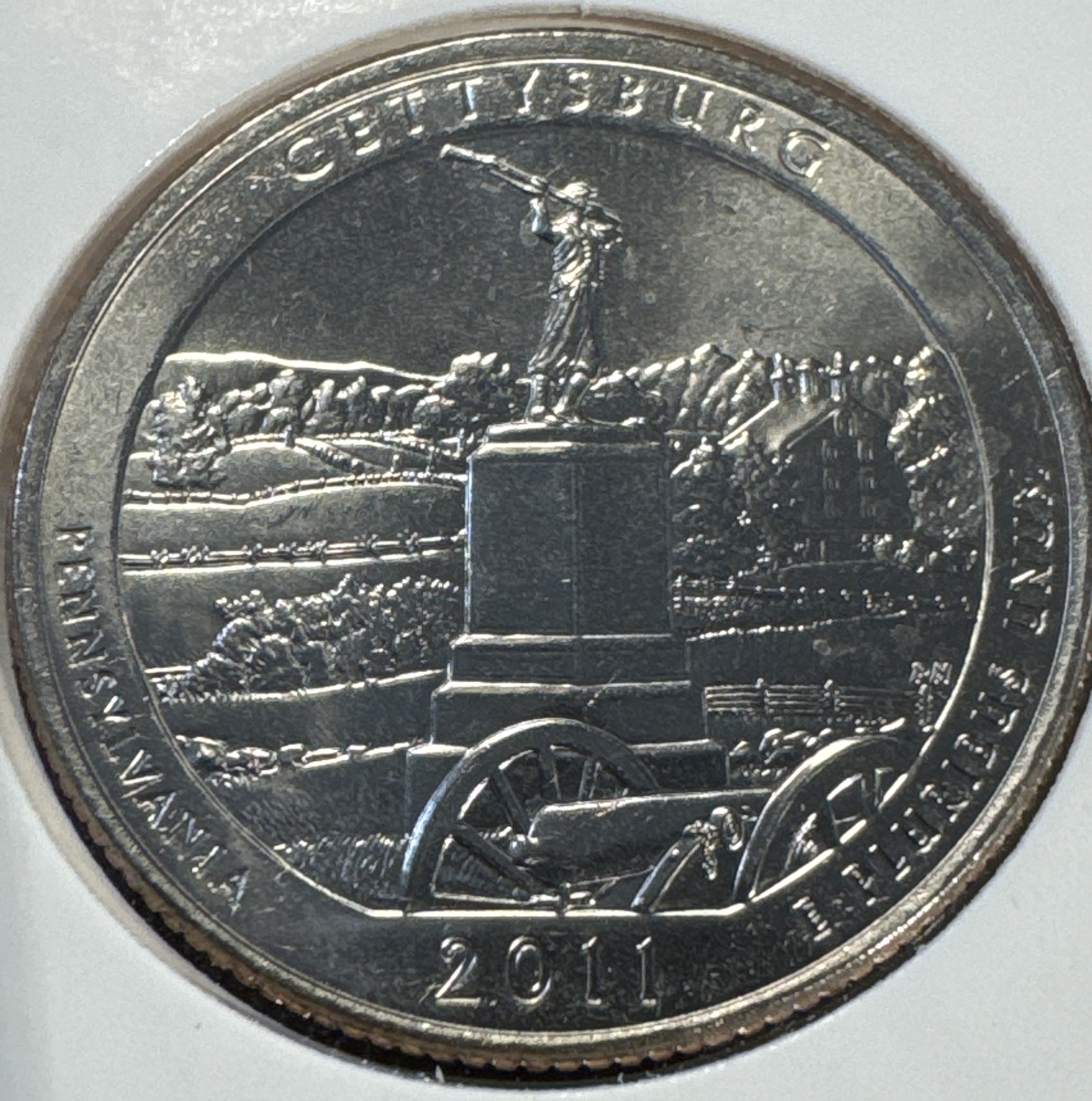 2011-D Washington Quarter Ungraded — back