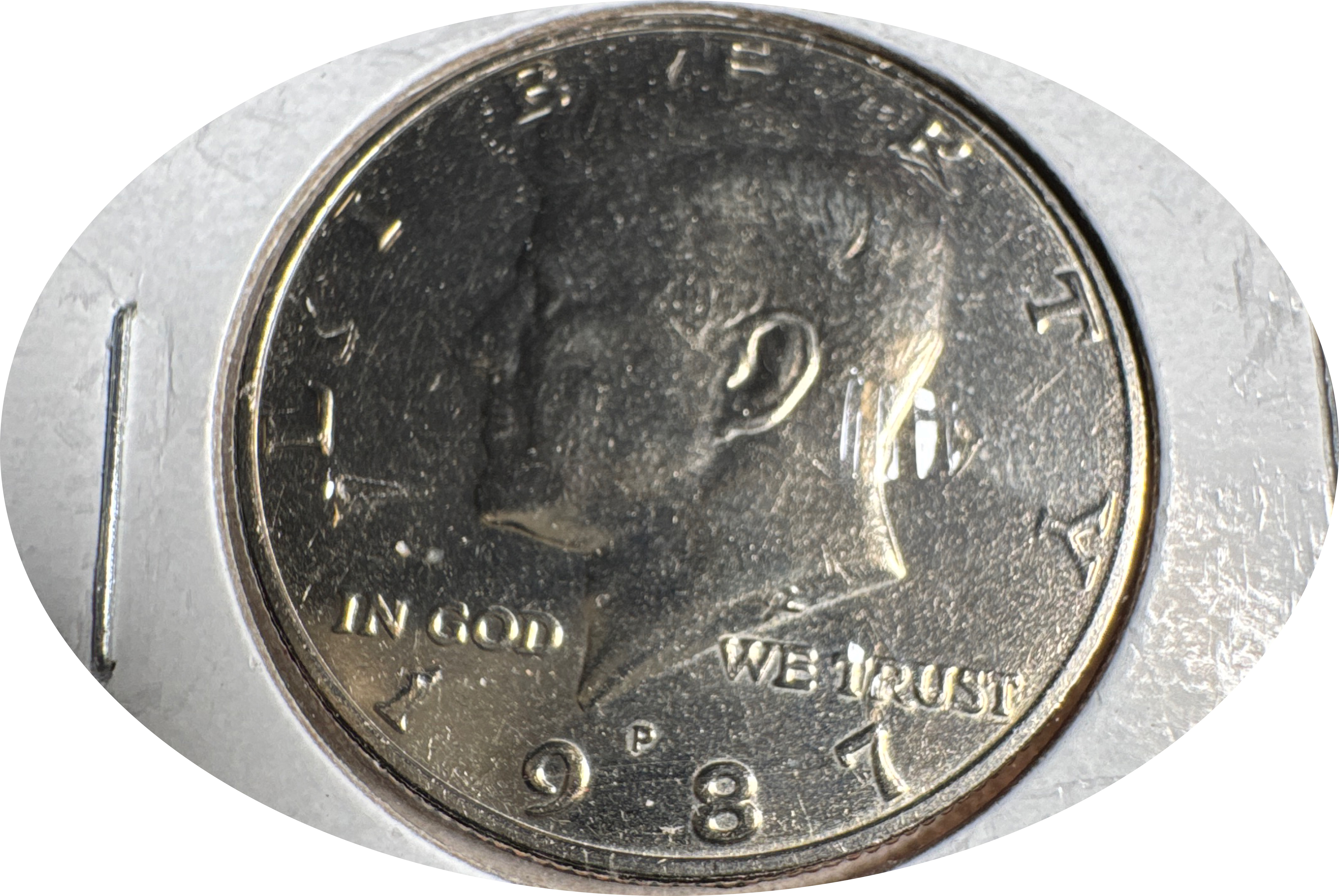 1987-P Kennedy Half Dollar Ungraded