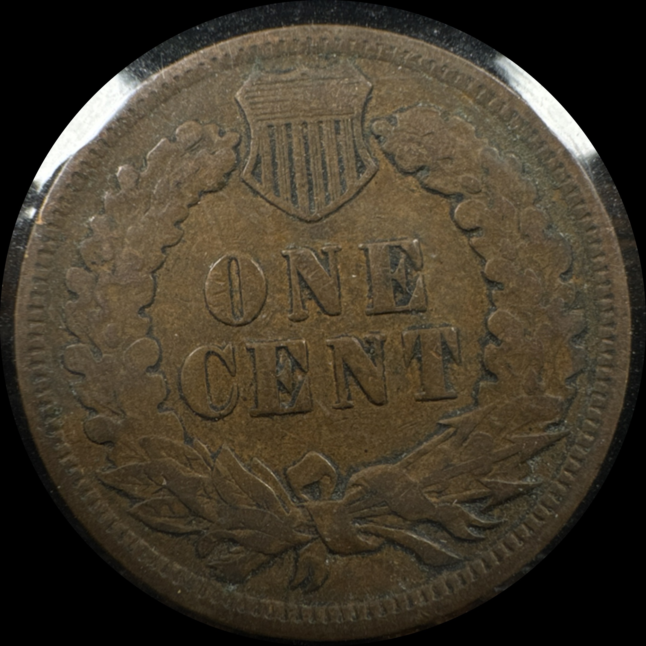 1904-P Indian Head Cent Ungraded — back