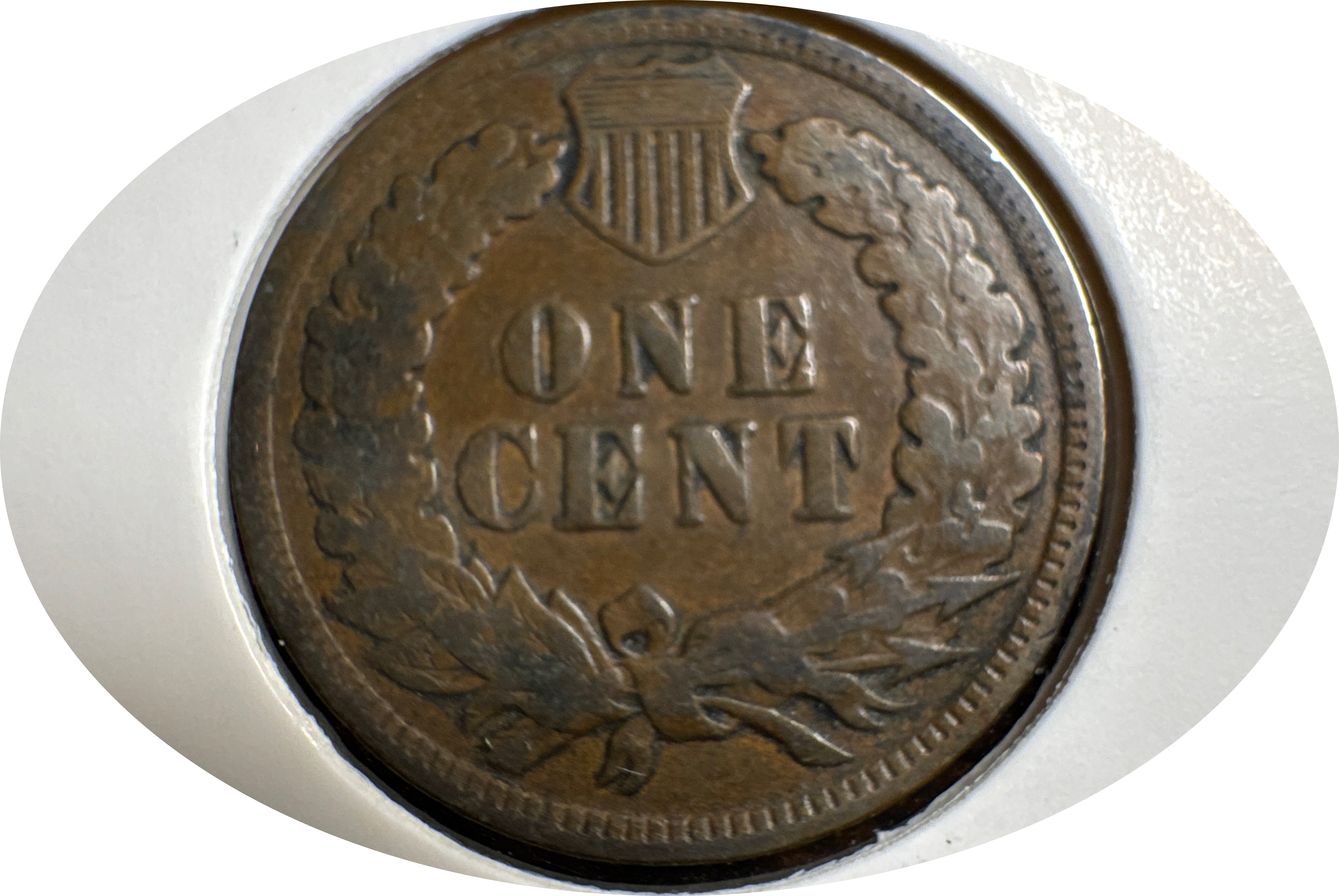 1907-P Indian Head Cent Ungraded — back