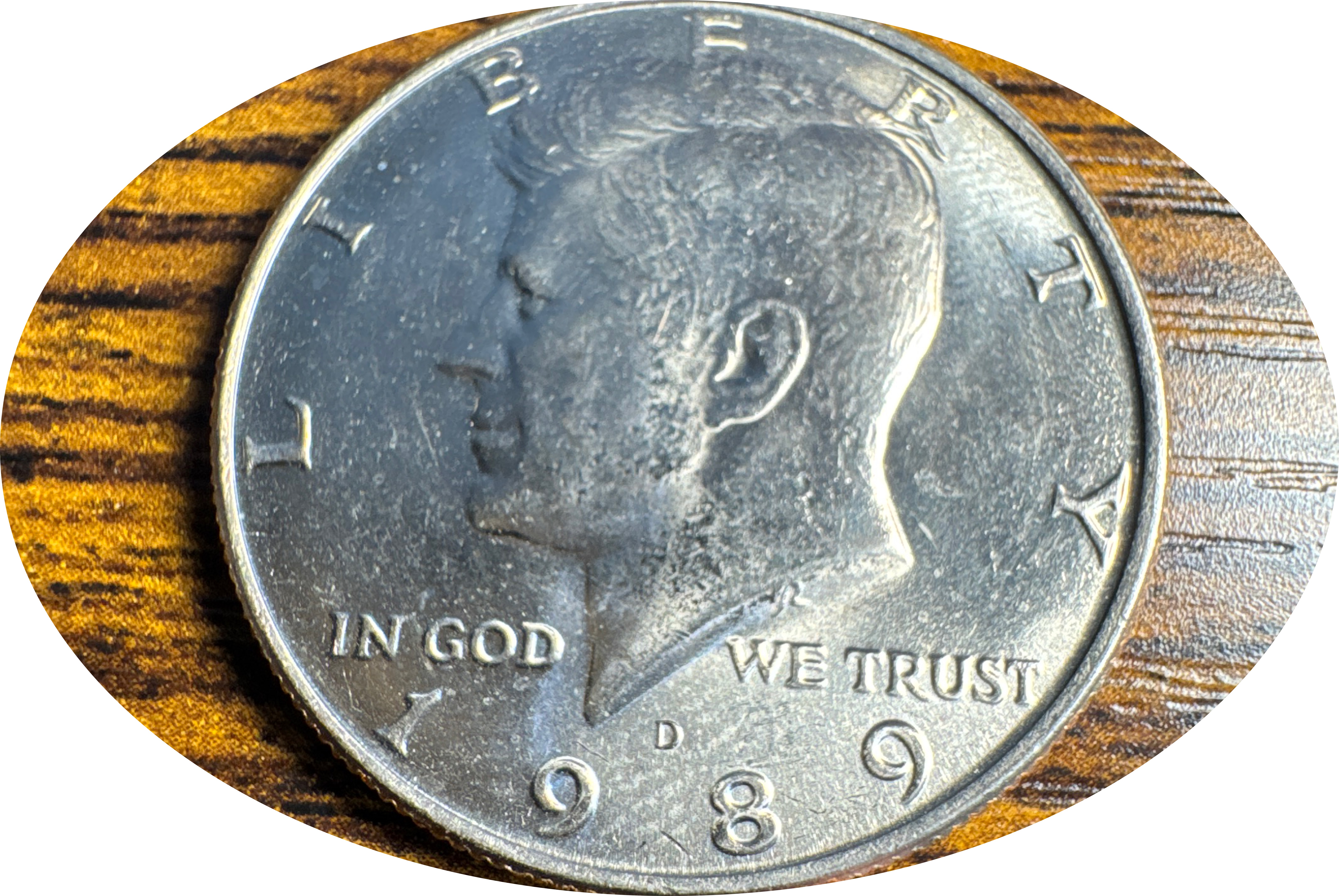 1989-D Kennedy Half Dollar Ungraded