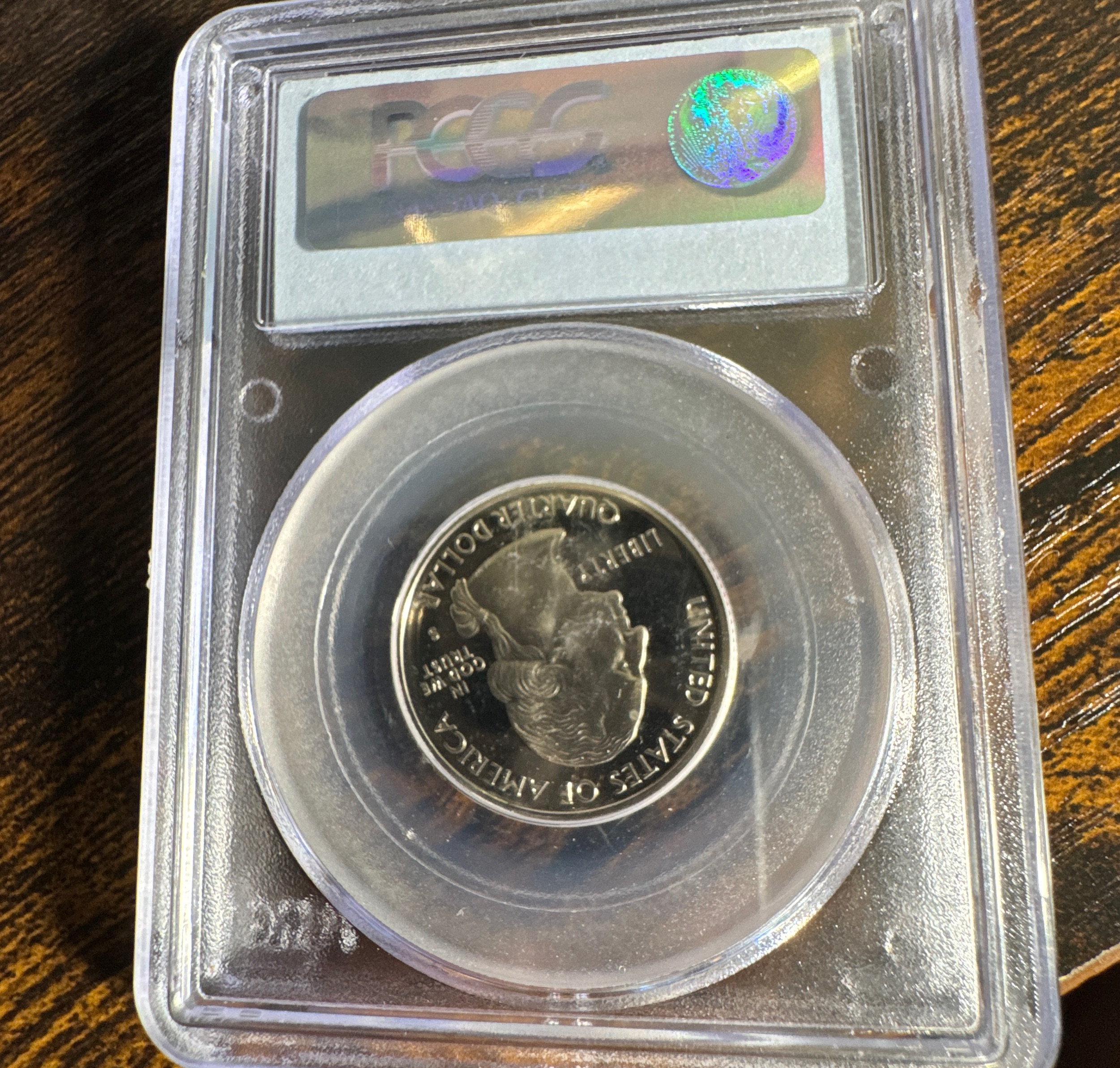 2000-S Washington Quarter PR69 — back