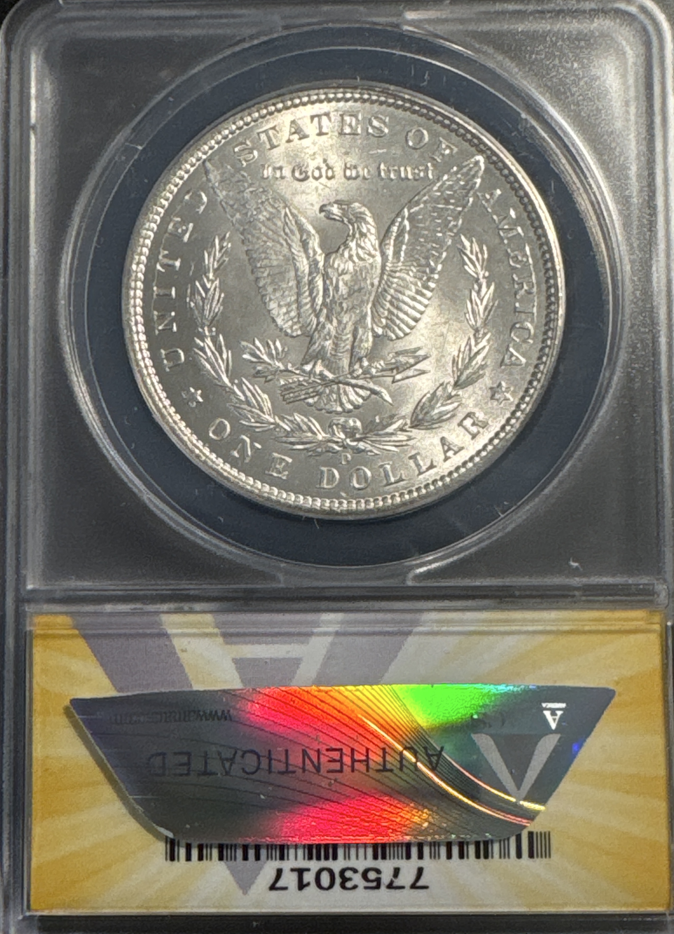 1900-O Morgan Dollar MS63 — back