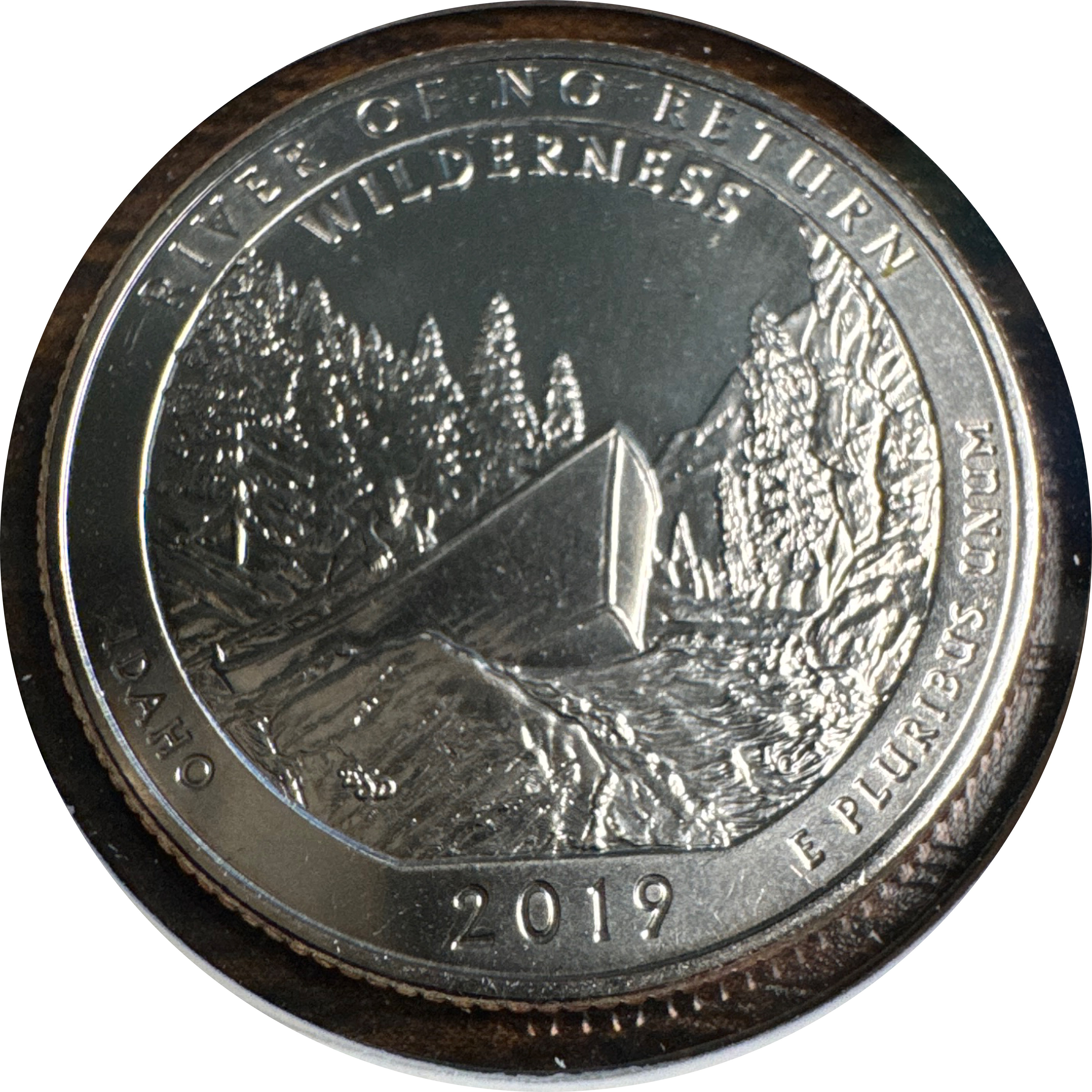 2019-P Washington Quarter Ungraded — back
