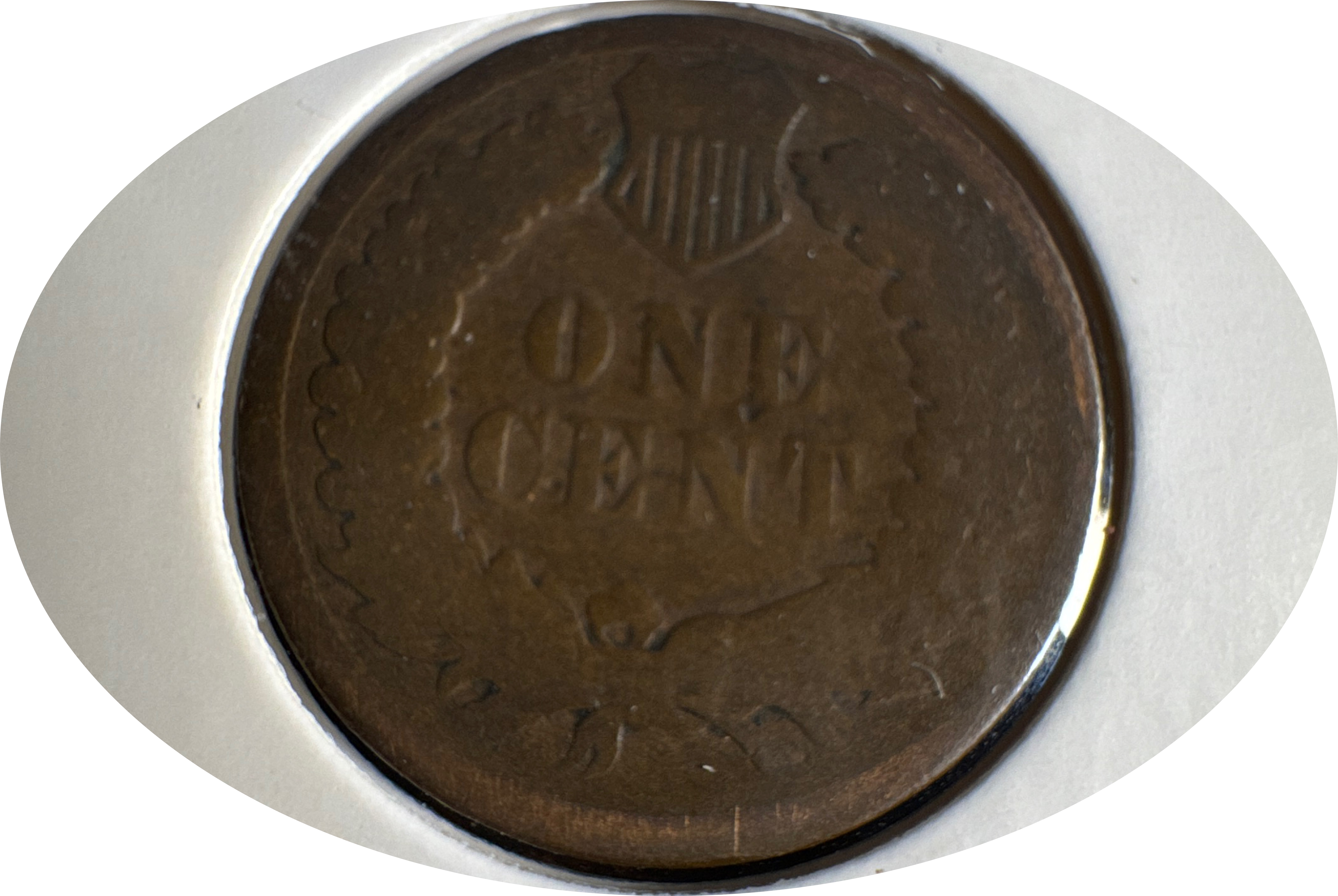 1883-P Indian Head Cent Ungraded — back