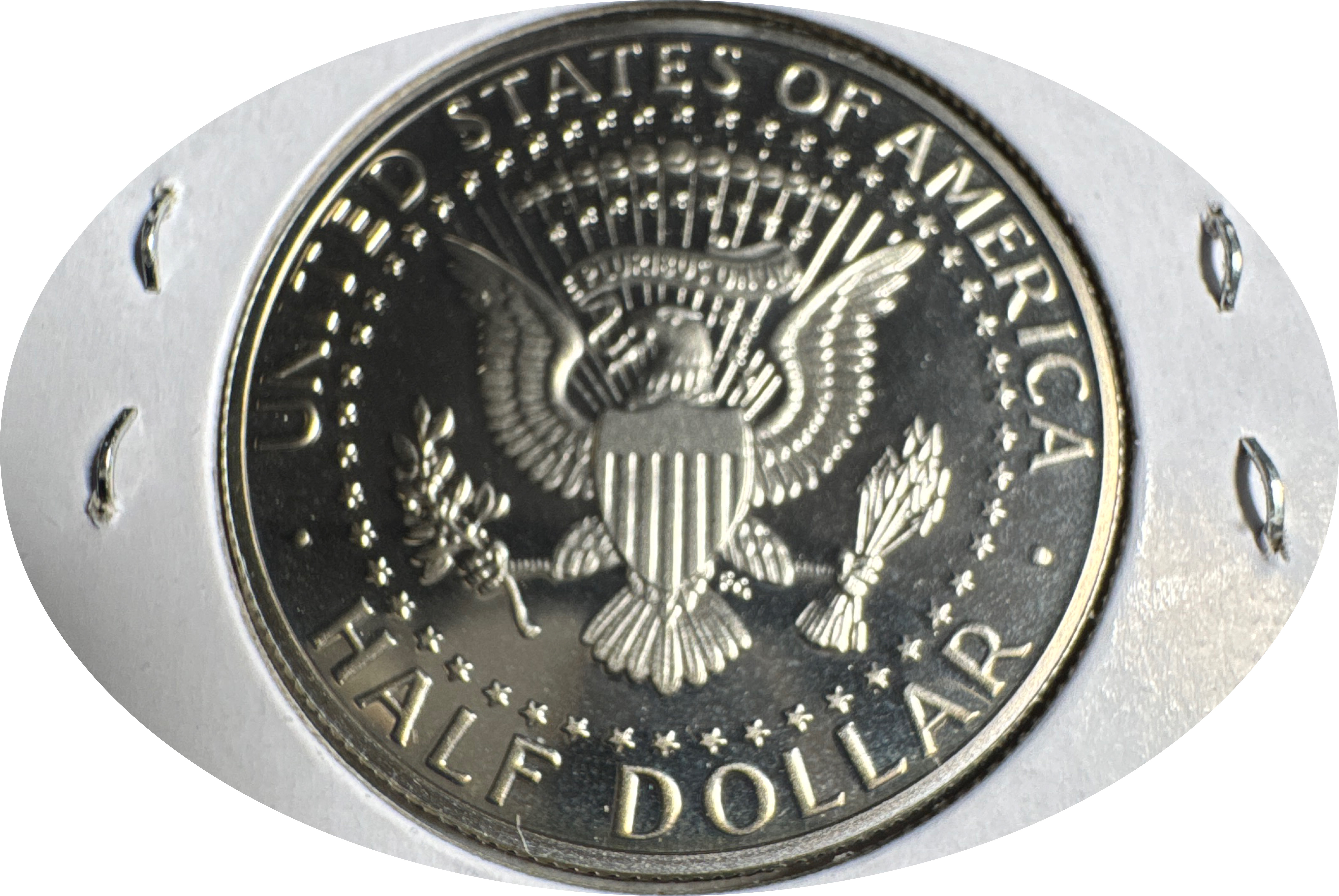 1988-S Kennedy Half Dollar Ungraded — back