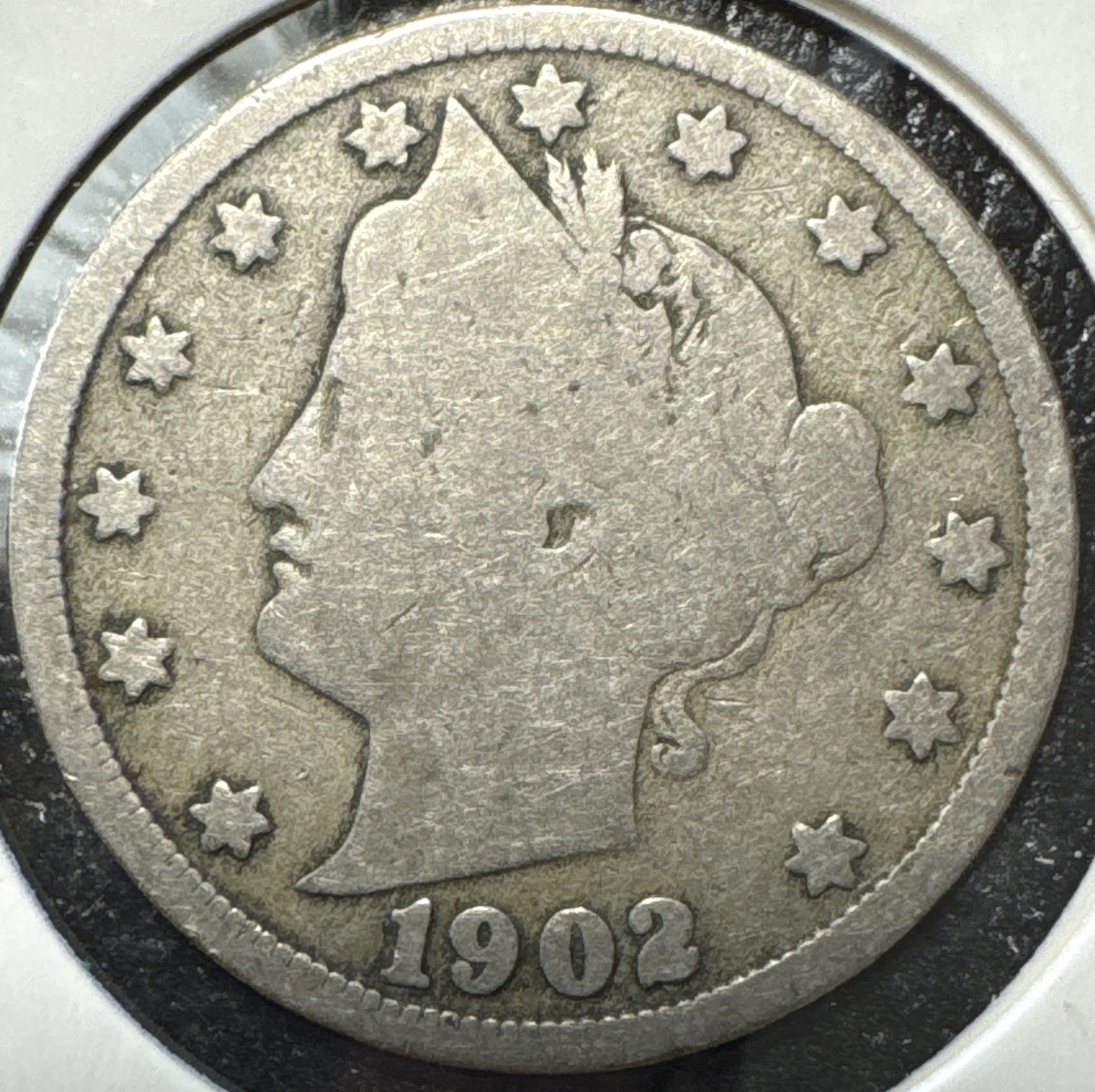 1902-P Liberty V Nickel Ungraded