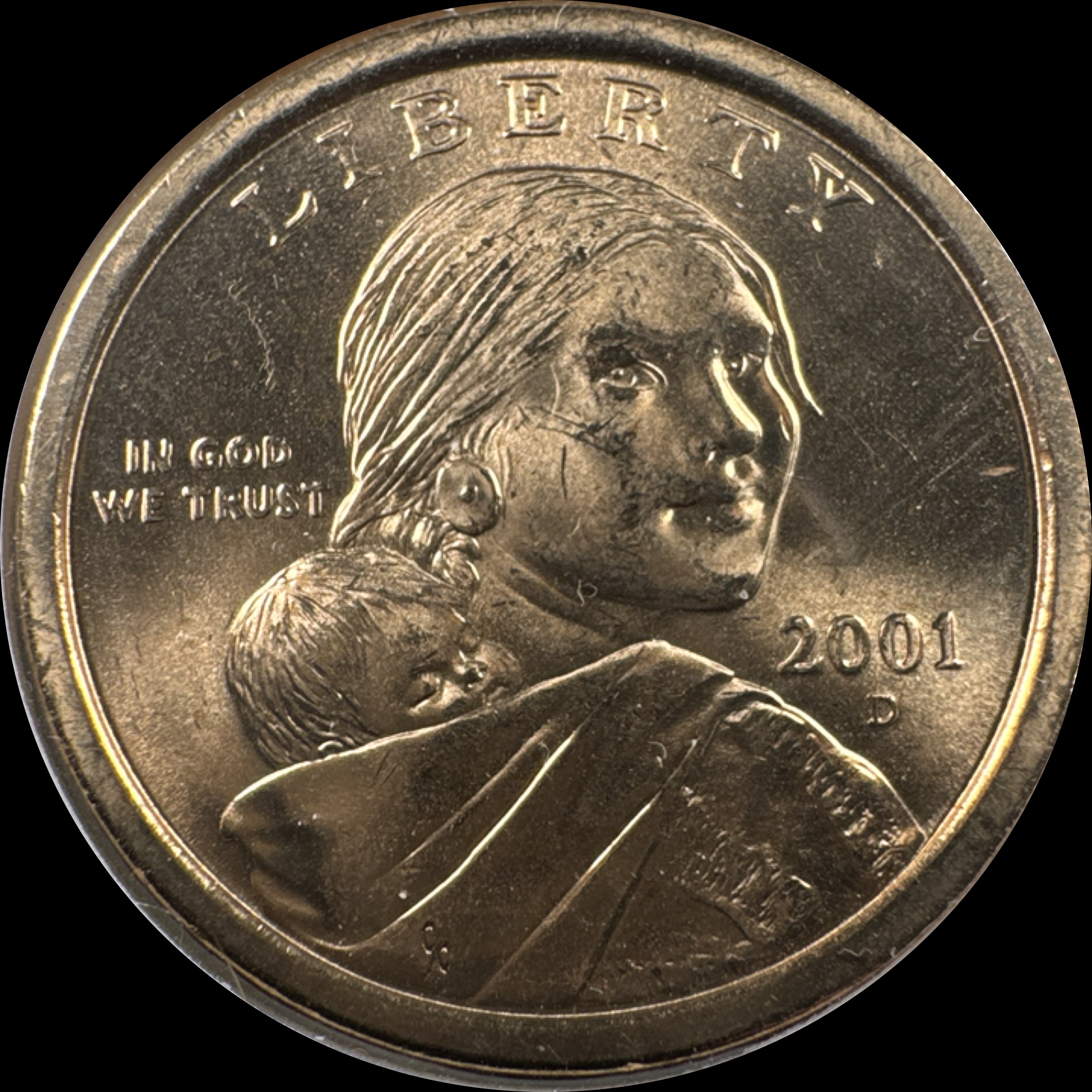 2001-D Sacagawea Dollar Ungraded