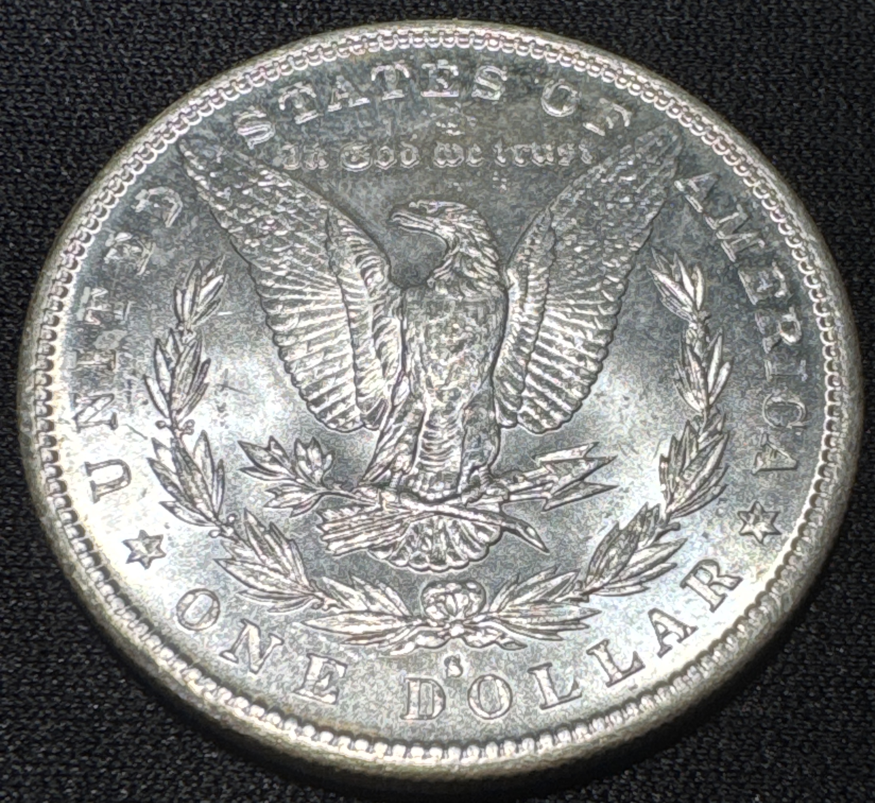 1882-S Morgan Dollar Ungraded — back