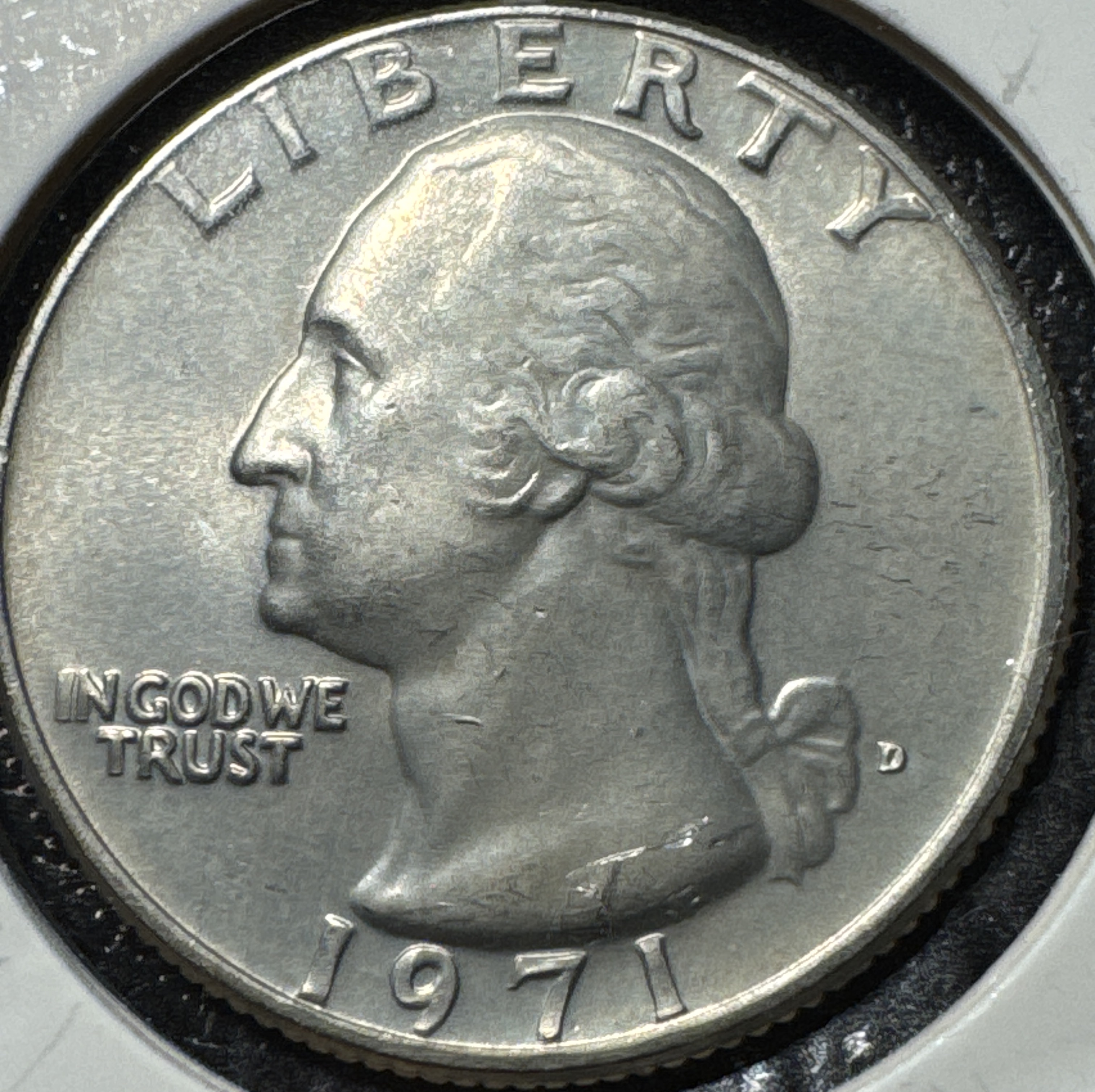 1971-D Washington Quarter Ungraded