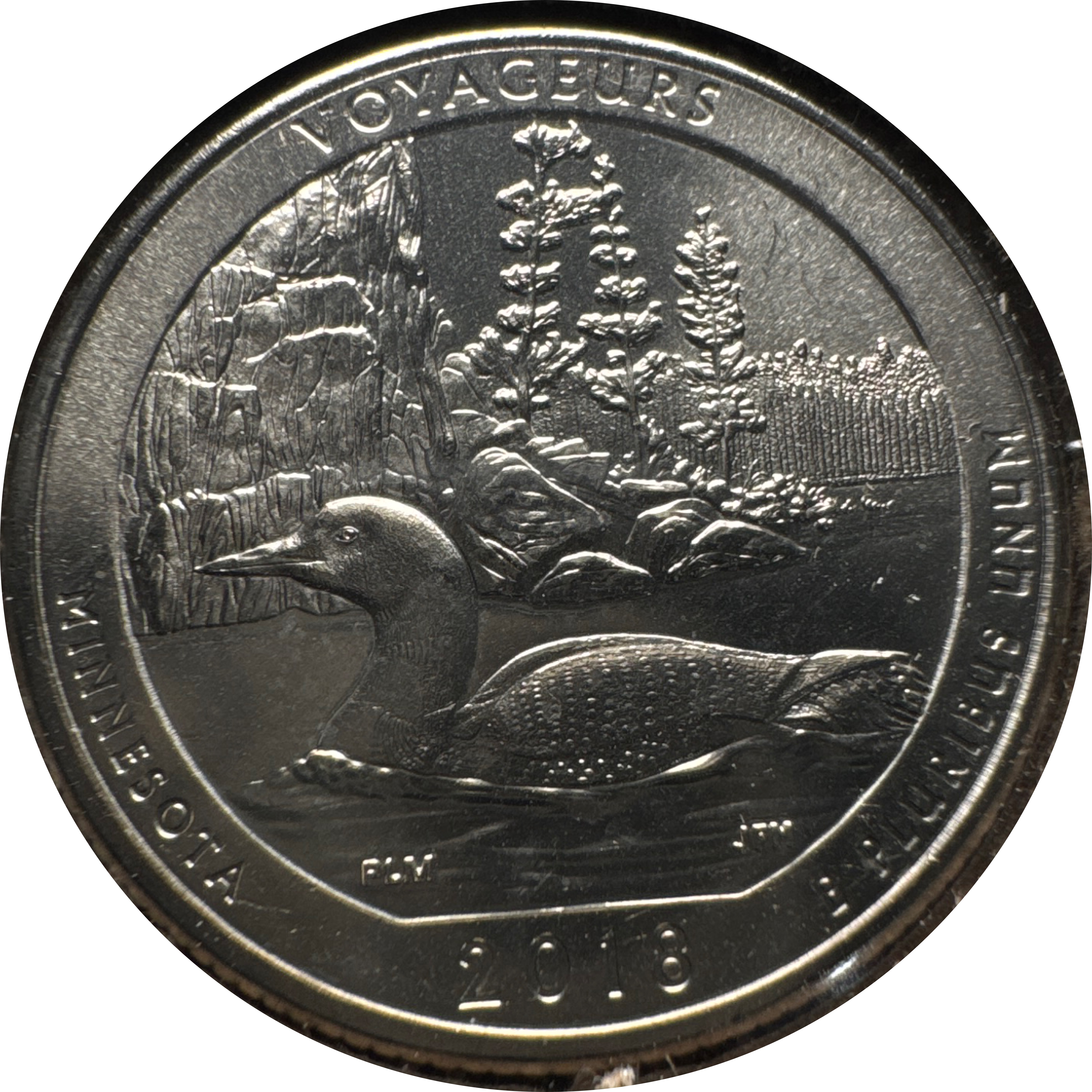 2018-P Washington Quarter Ungraded — back
