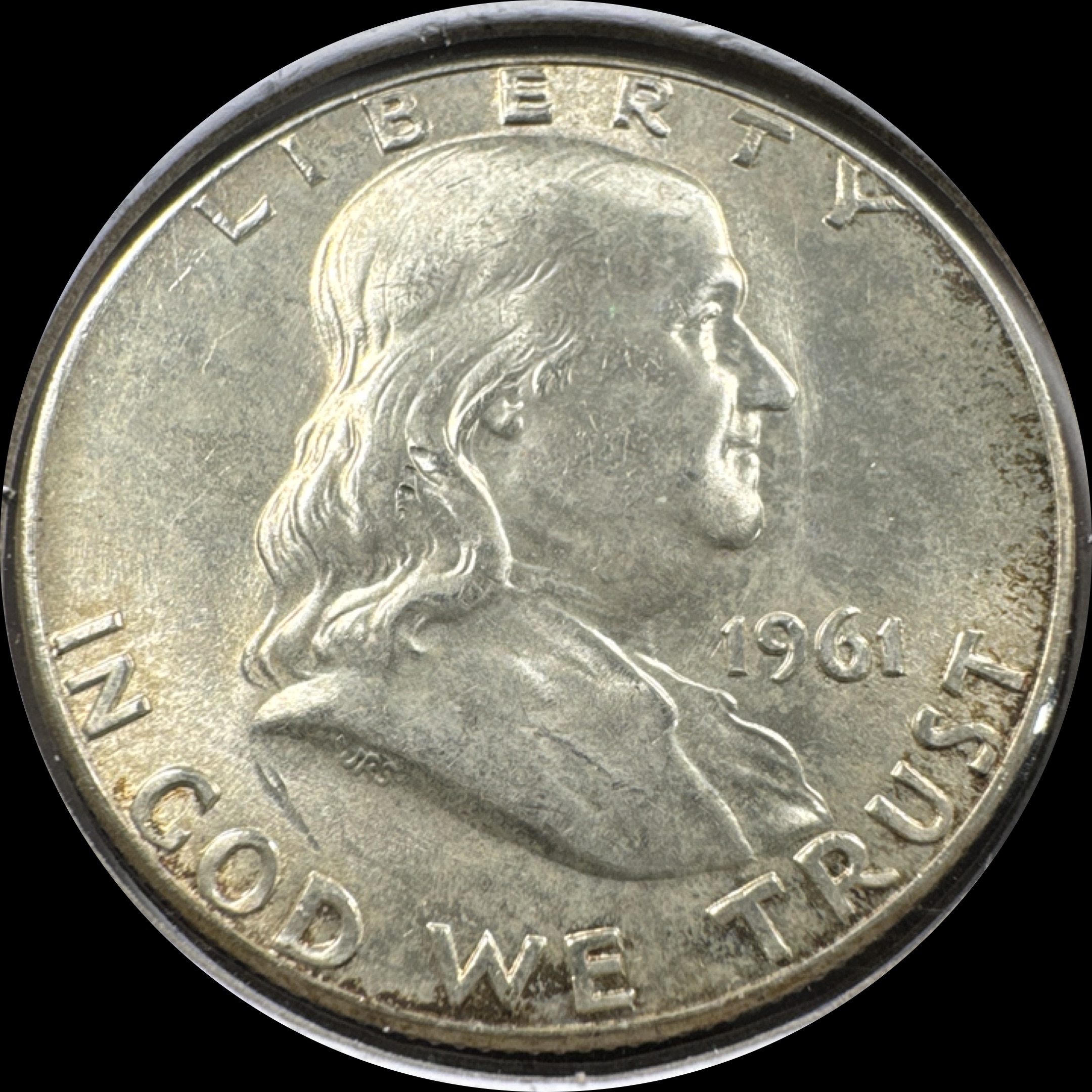 1961-P Franklin Half Dollar Ungraded