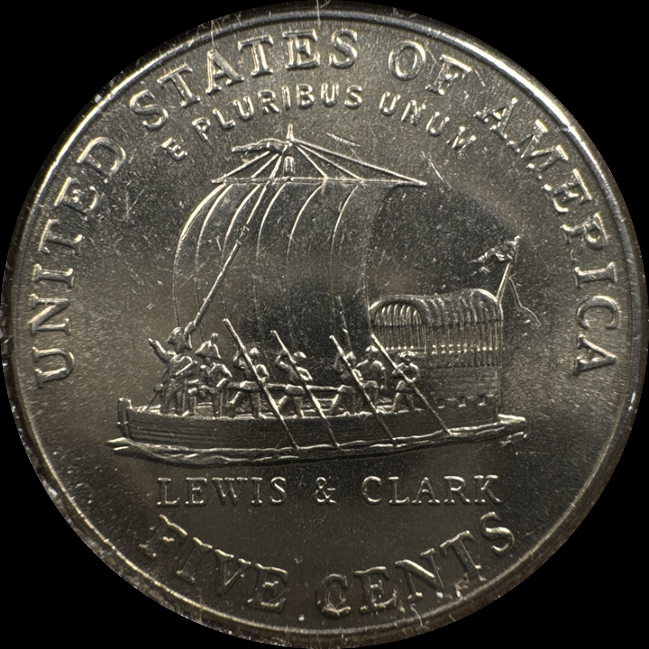 2004-D Jefferson Nickel Ungraded — back