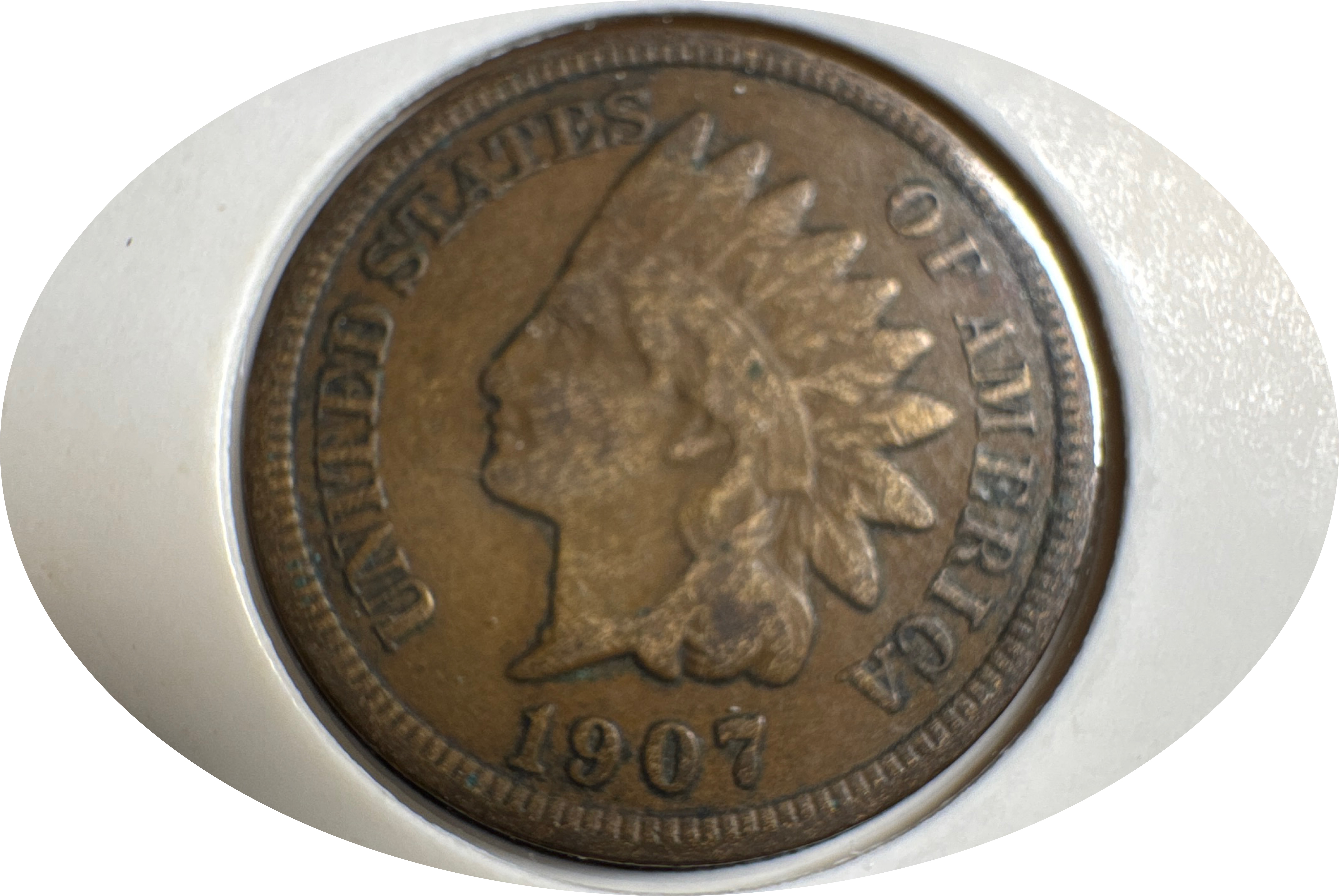 1907-P Indian Head Cent Ungraded