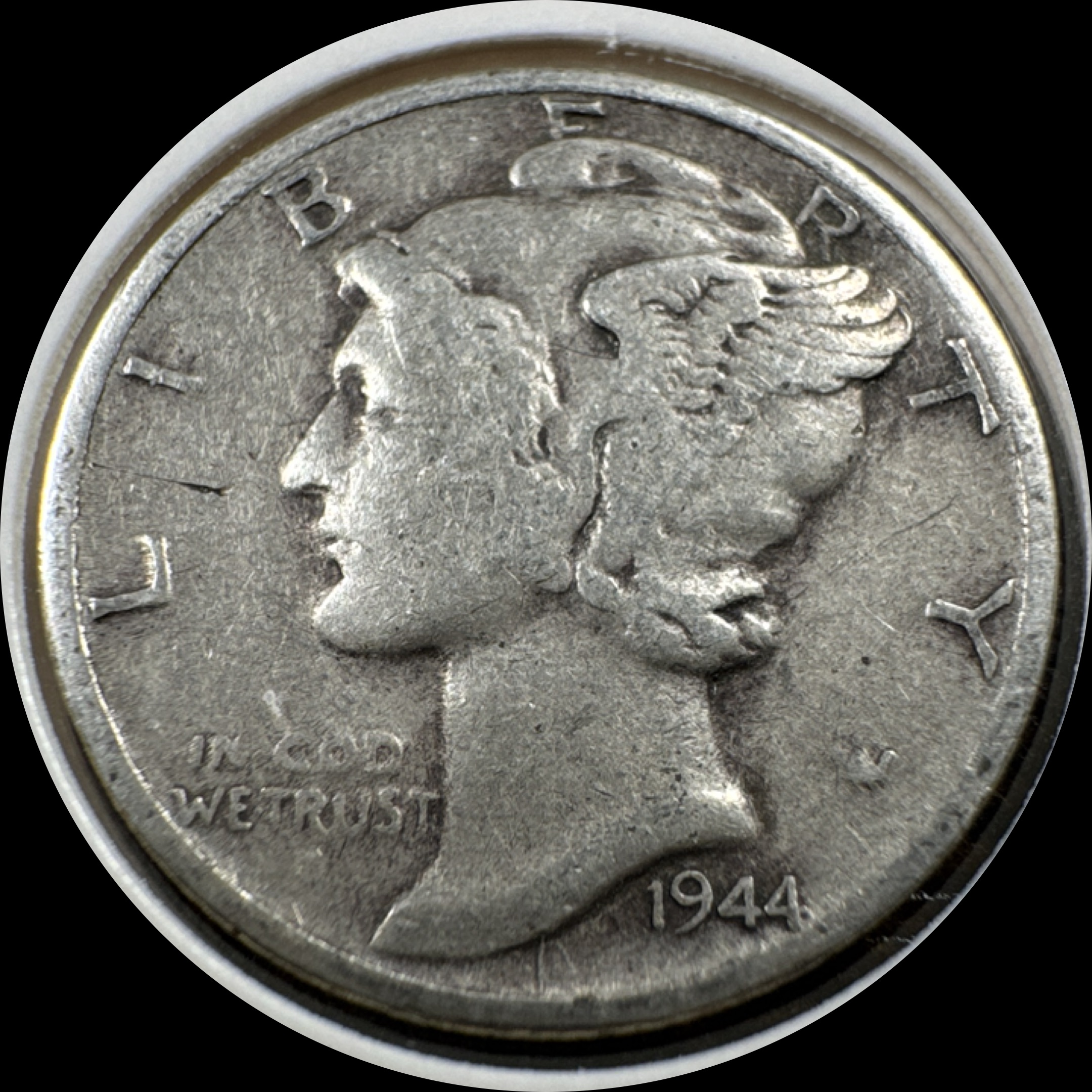 1944-P Mercury Dime Ungraded
