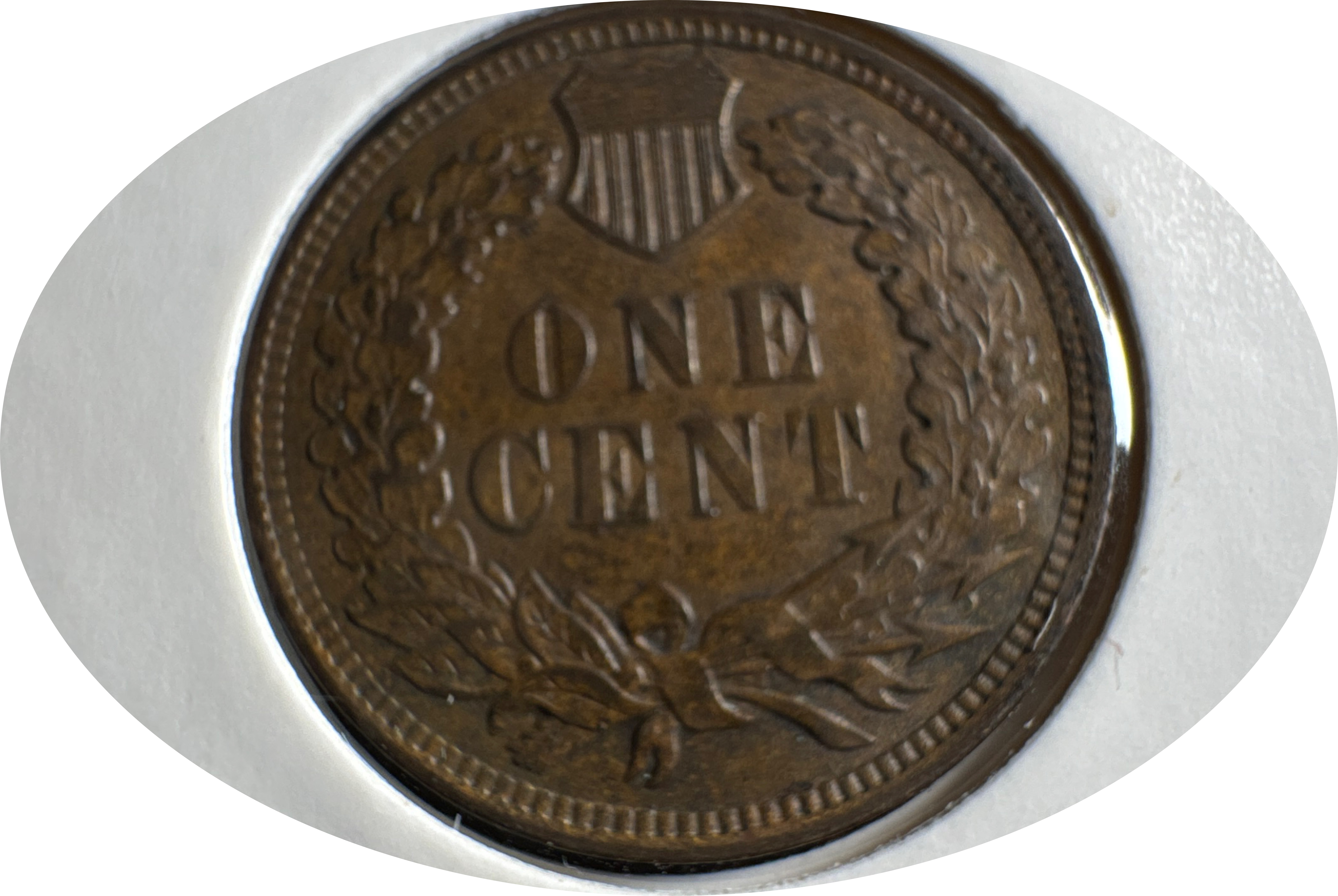 1907-P Indian Head Cent Ungraded — back