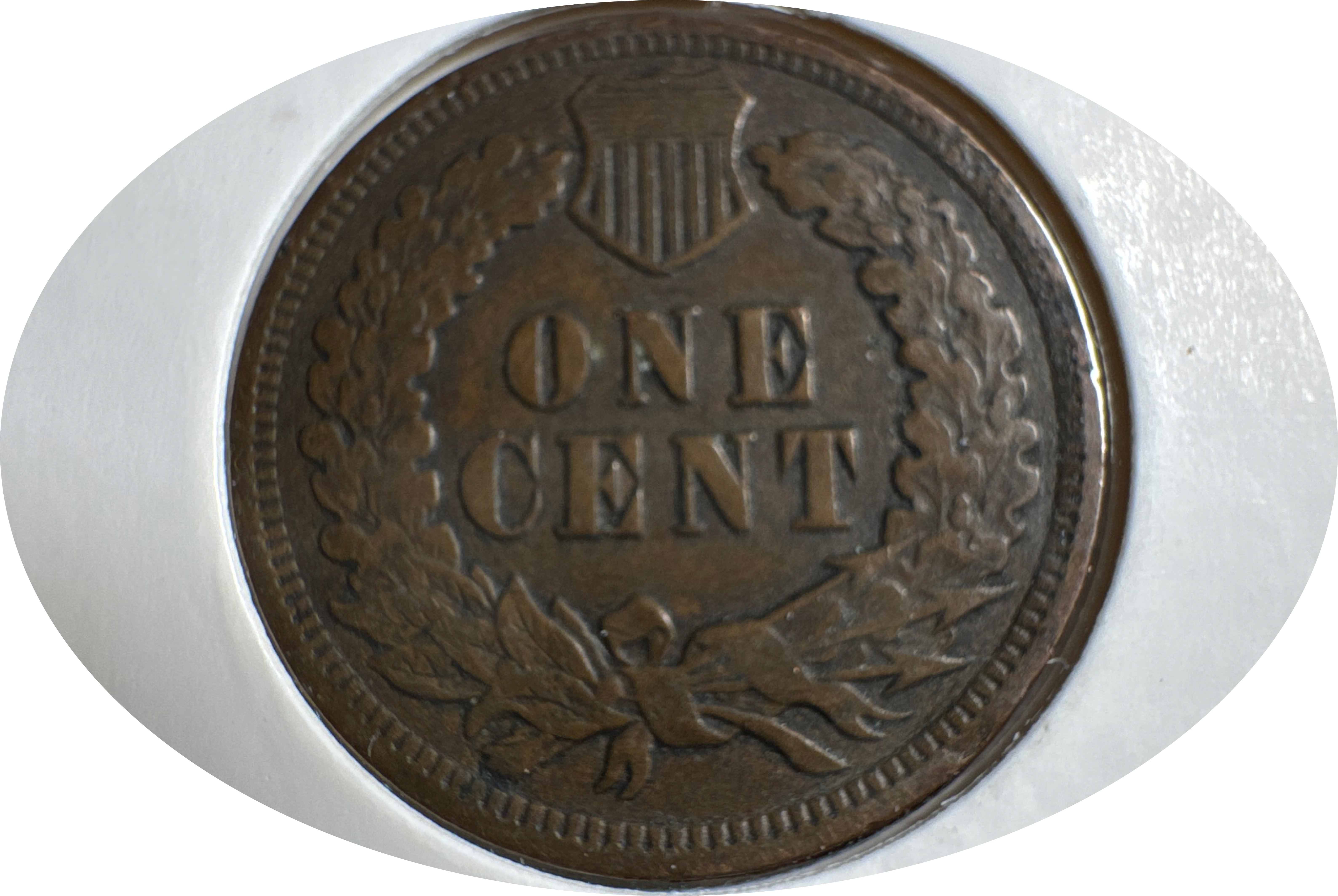 1907-P Indian Head Cent Ungraded — back