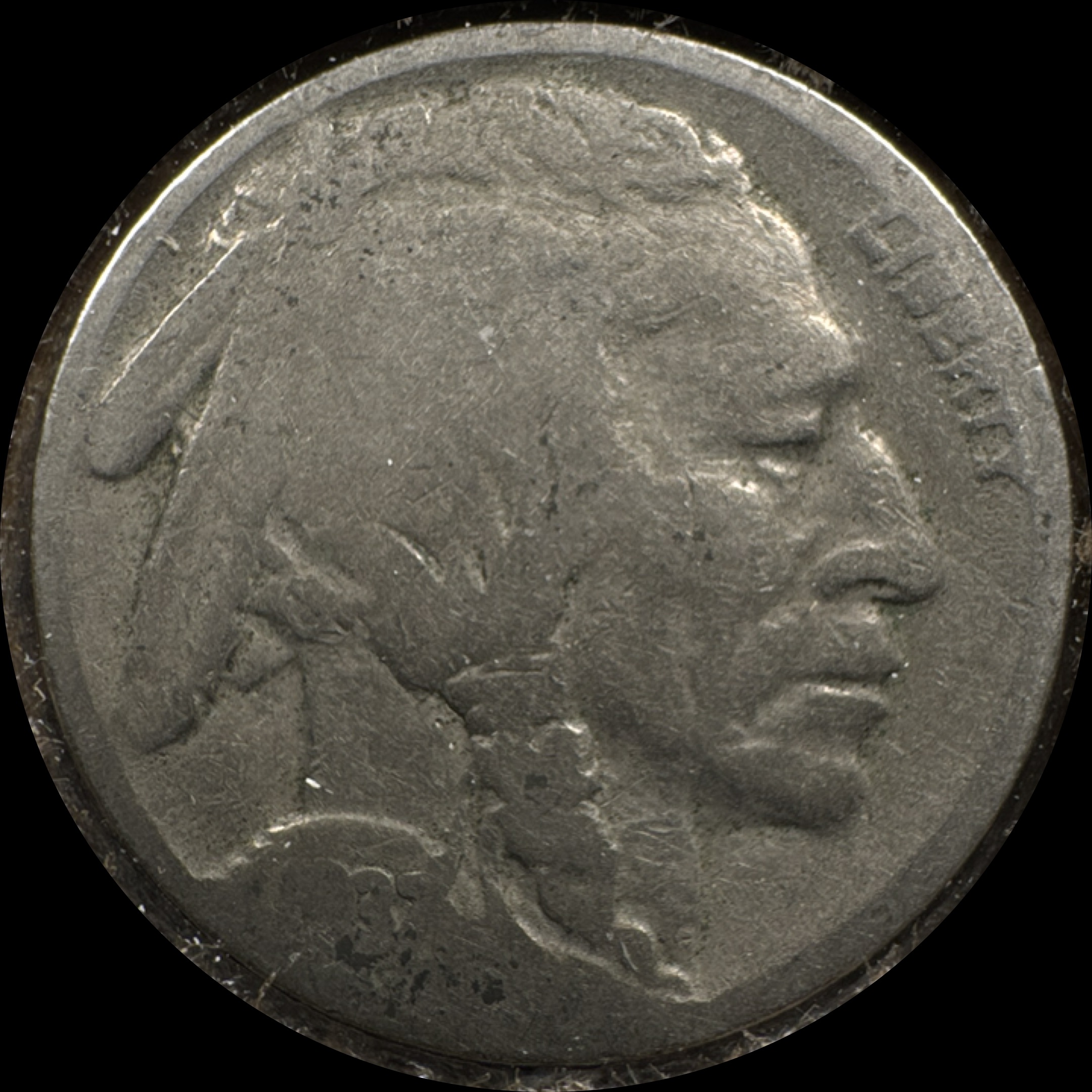 1937-P Buffalo Nickel Ungraded