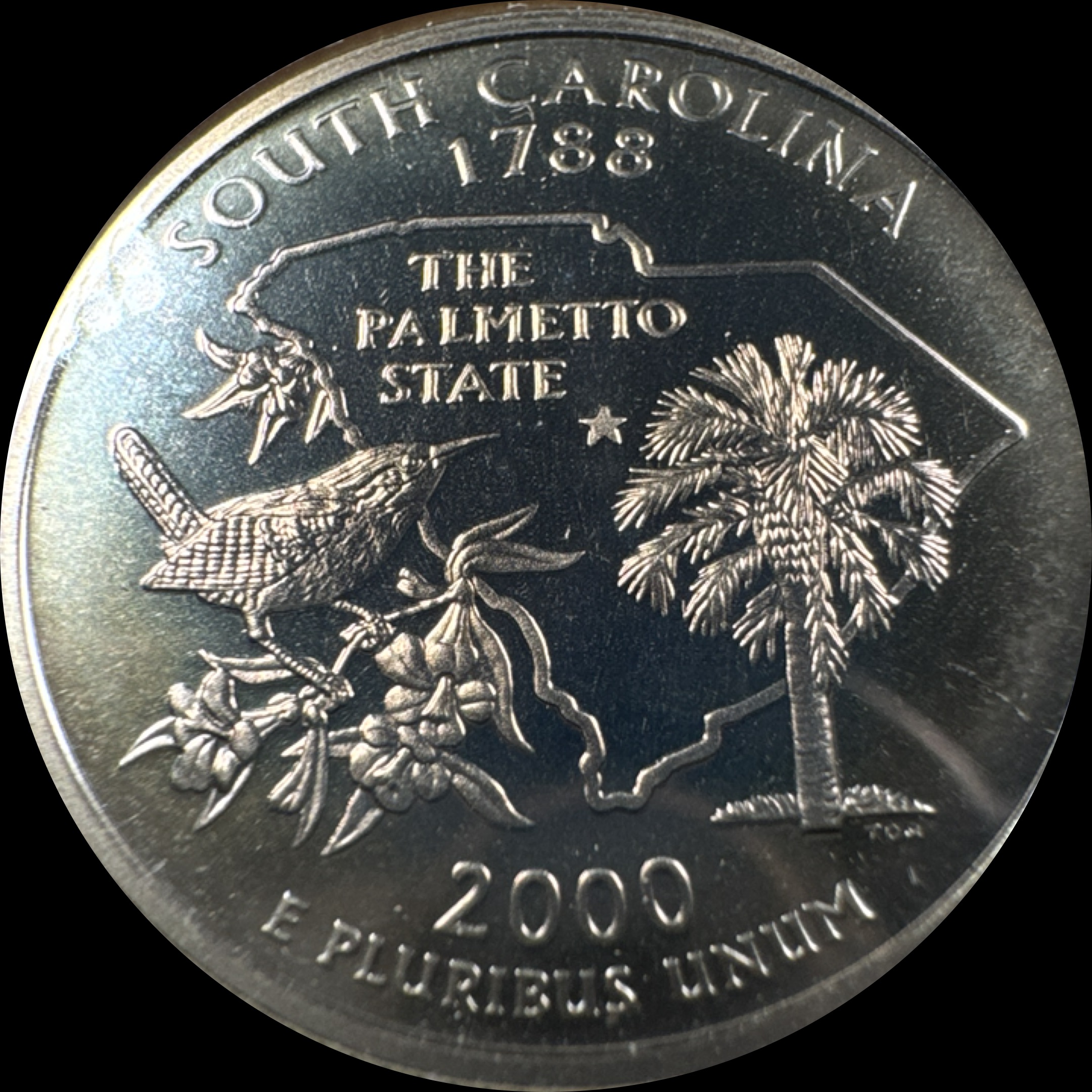 2000-S Washington Quarter Ungraded — back