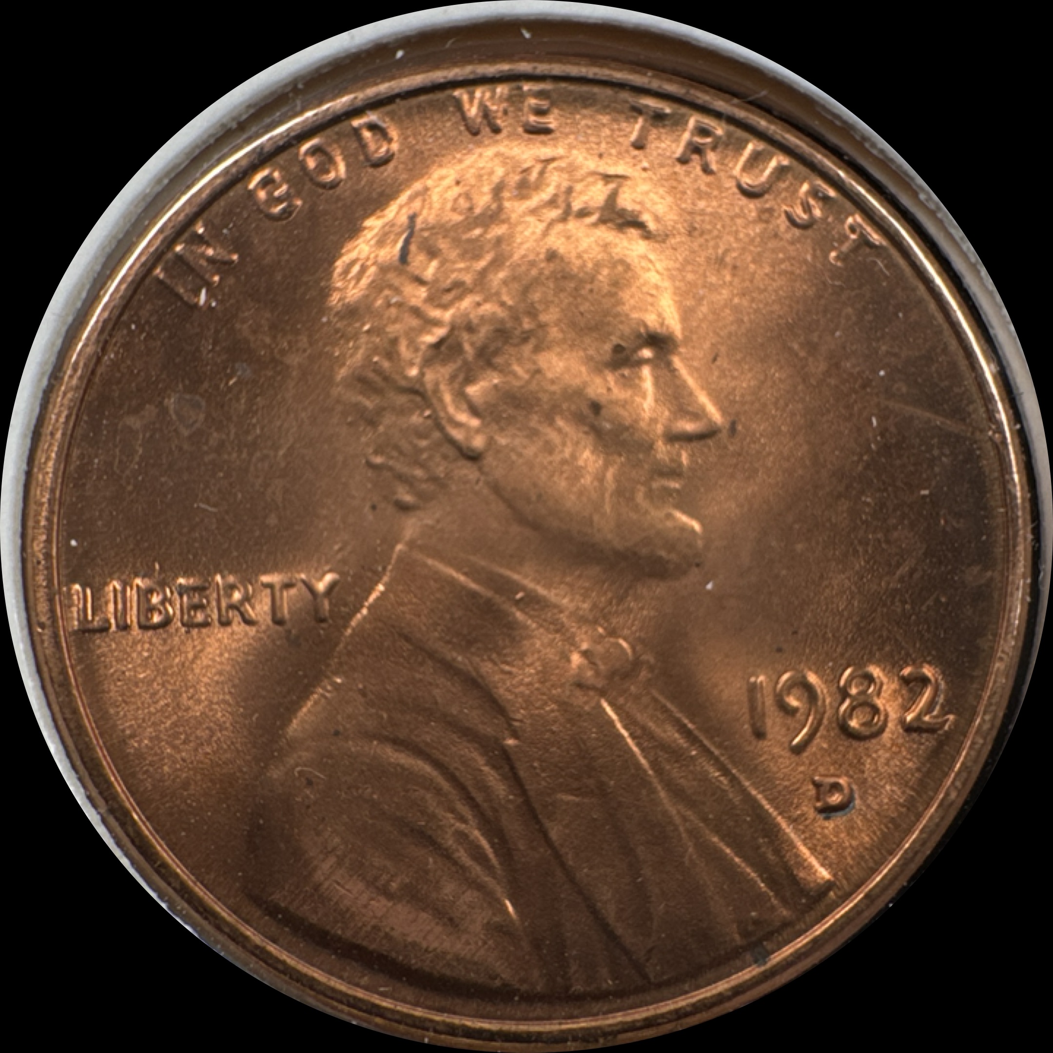 1982-D Lincoln Cent Ungraded