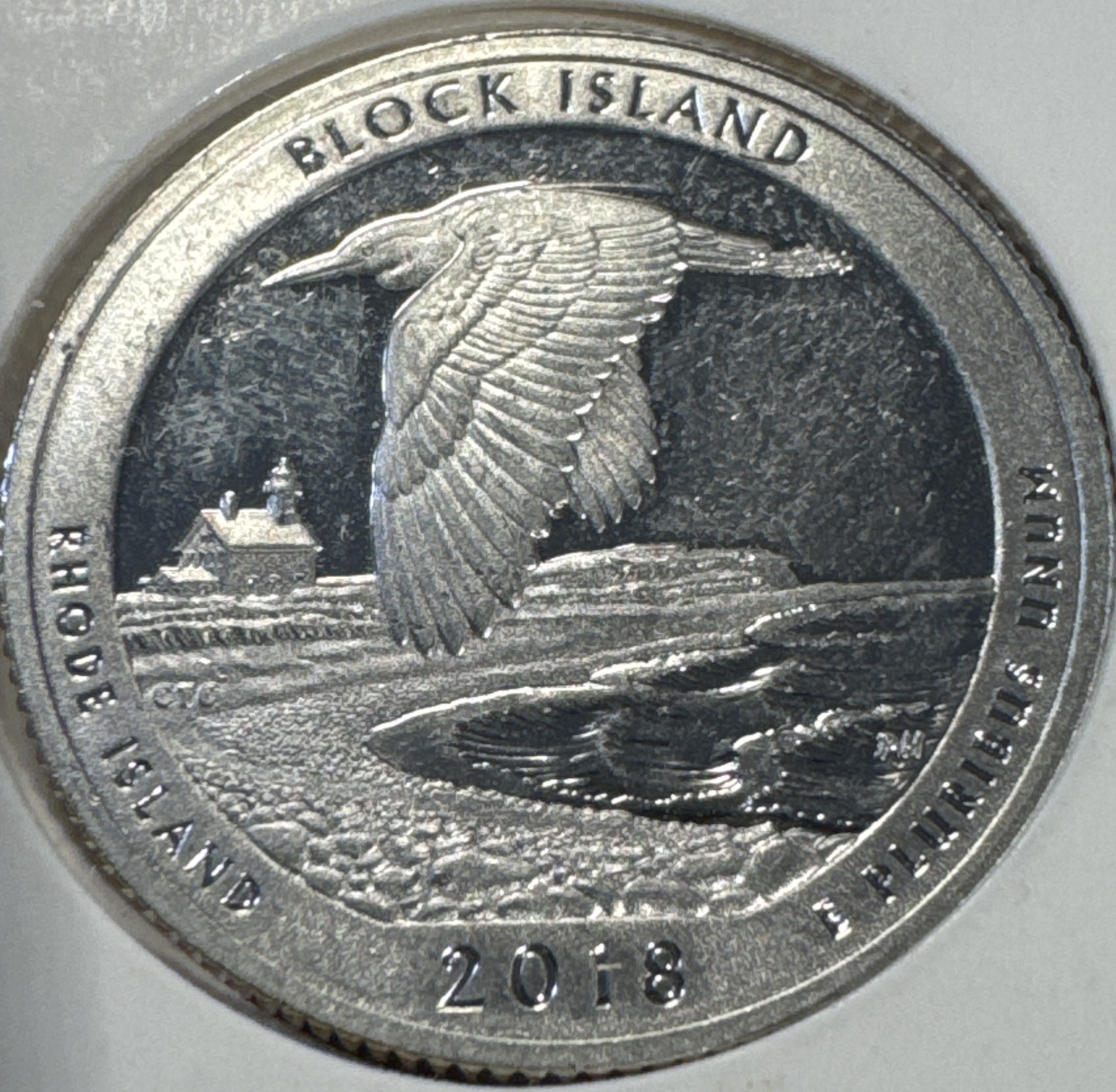 2018-S Washington Quarter Ungraded — back