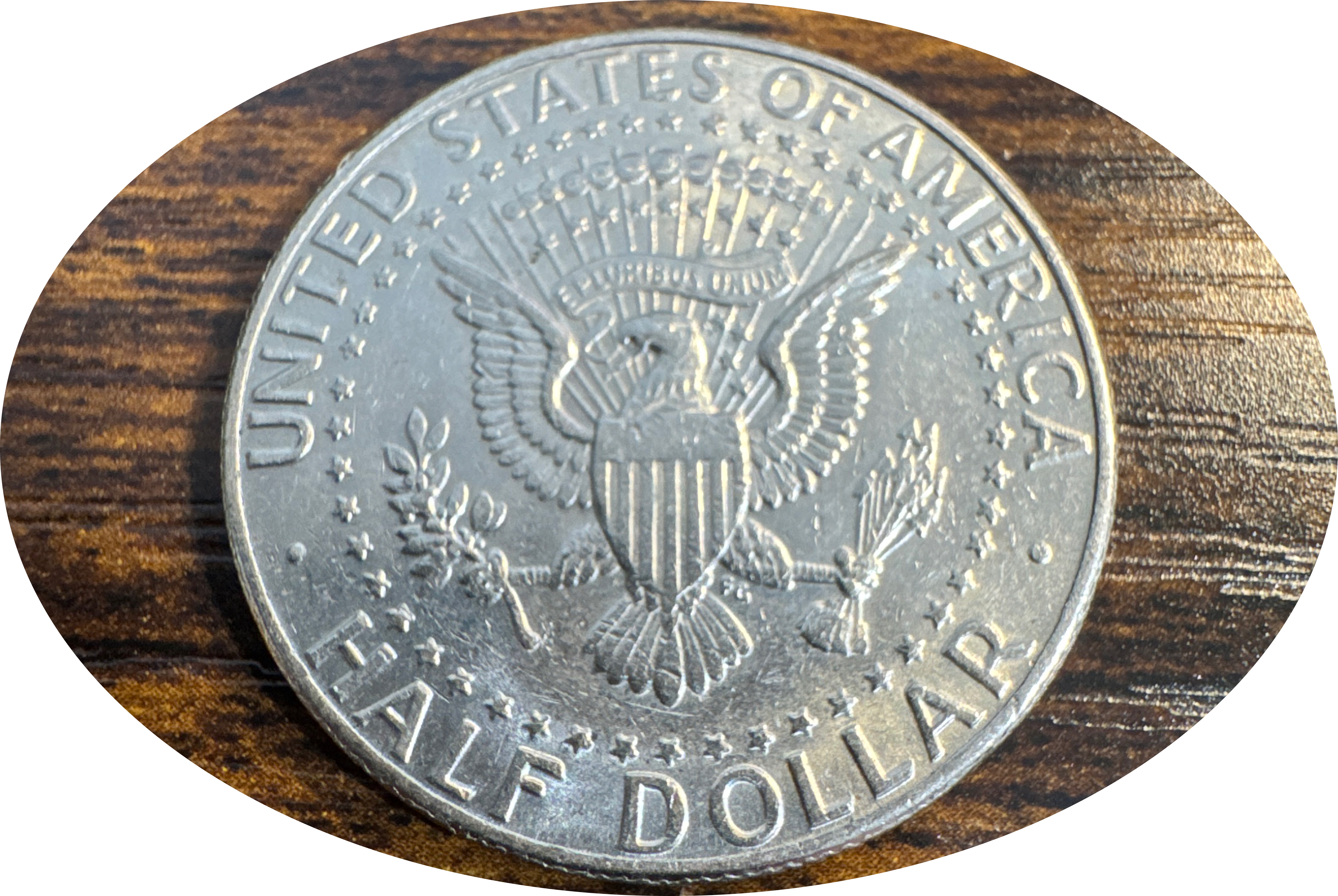 1989-D Kennedy Half Dollar Ungraded — back
