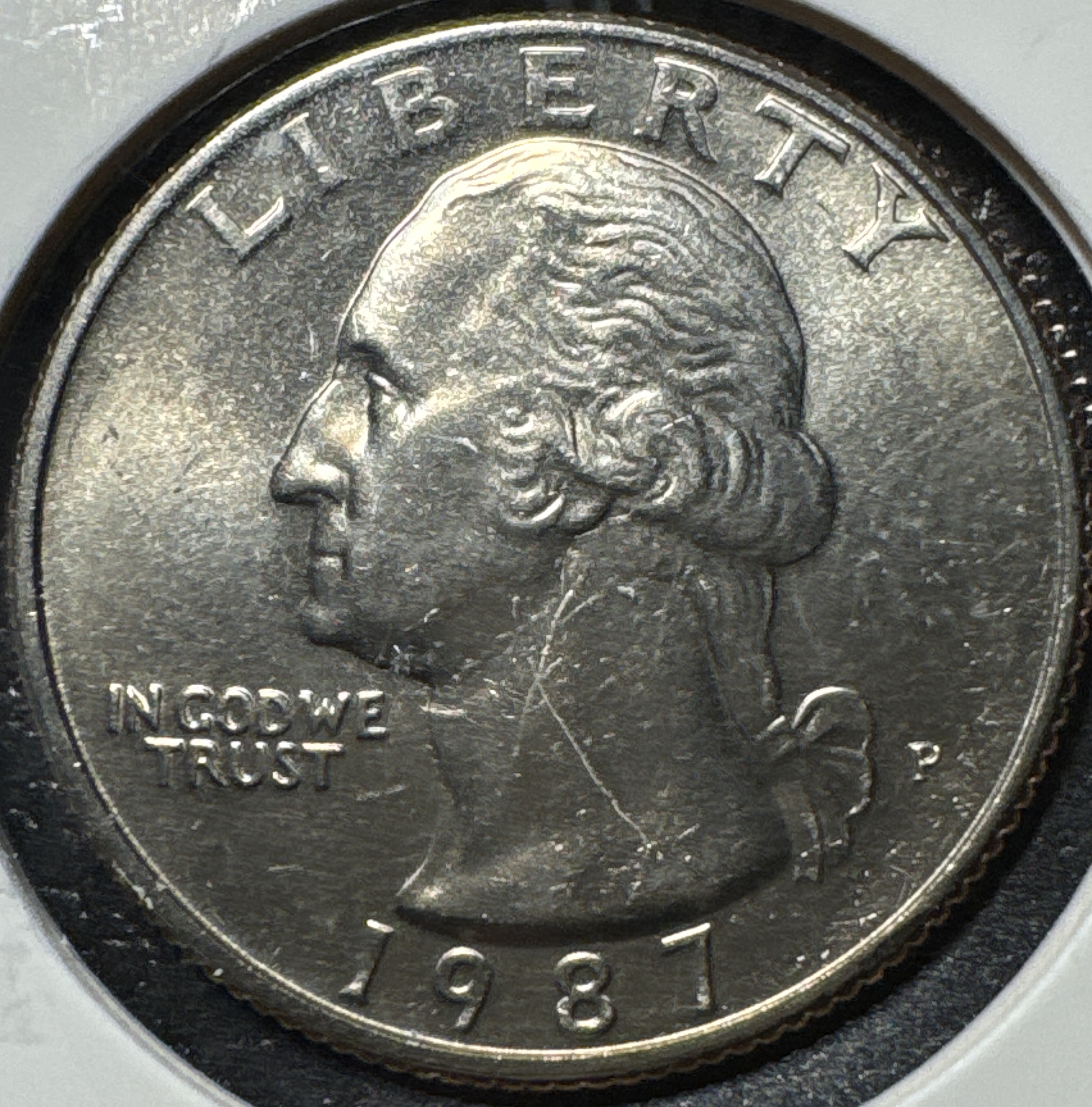 1987-P Washington Quarter Ungraded