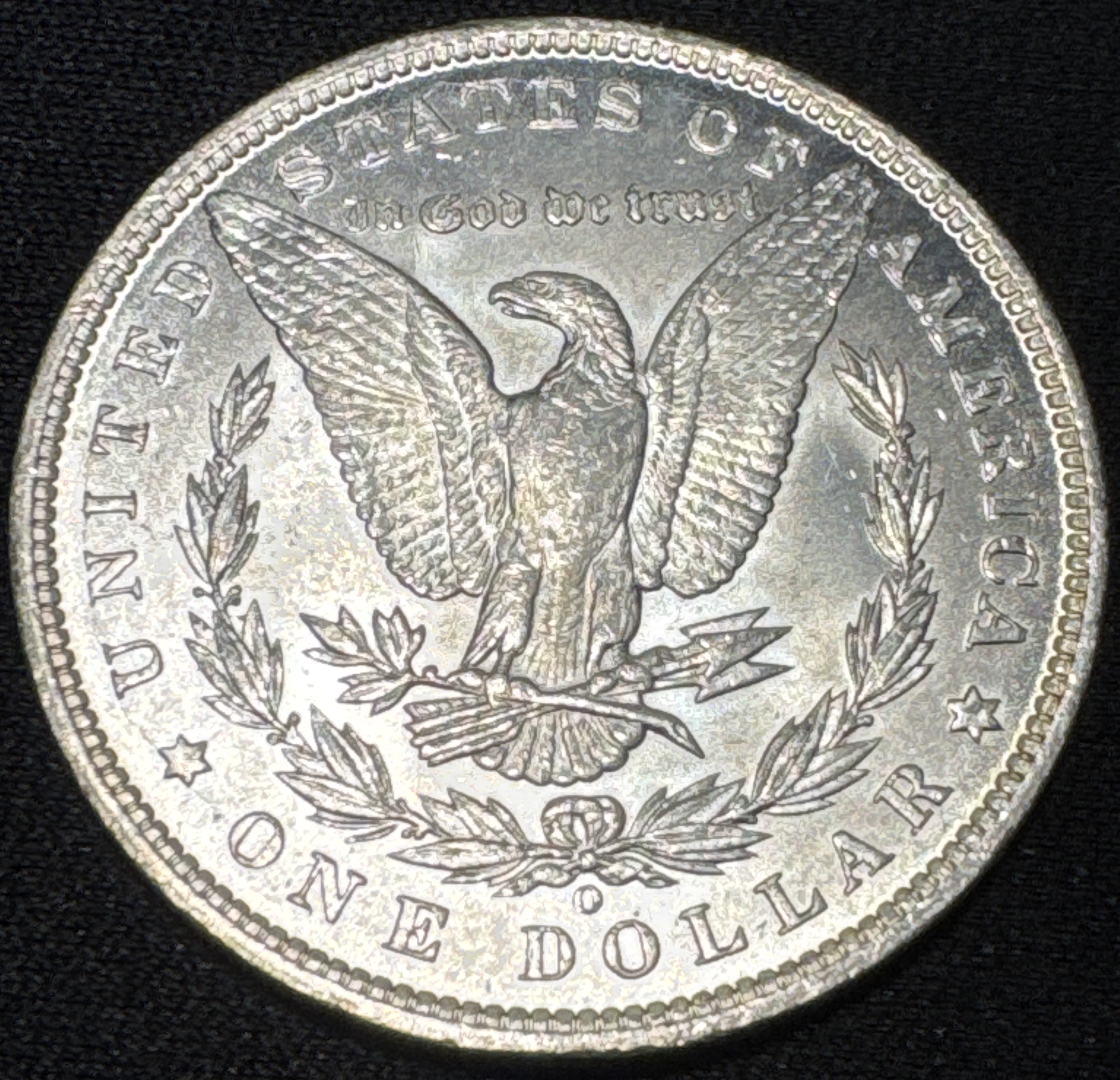 1887-O Morgan Dollar Ungraded — back