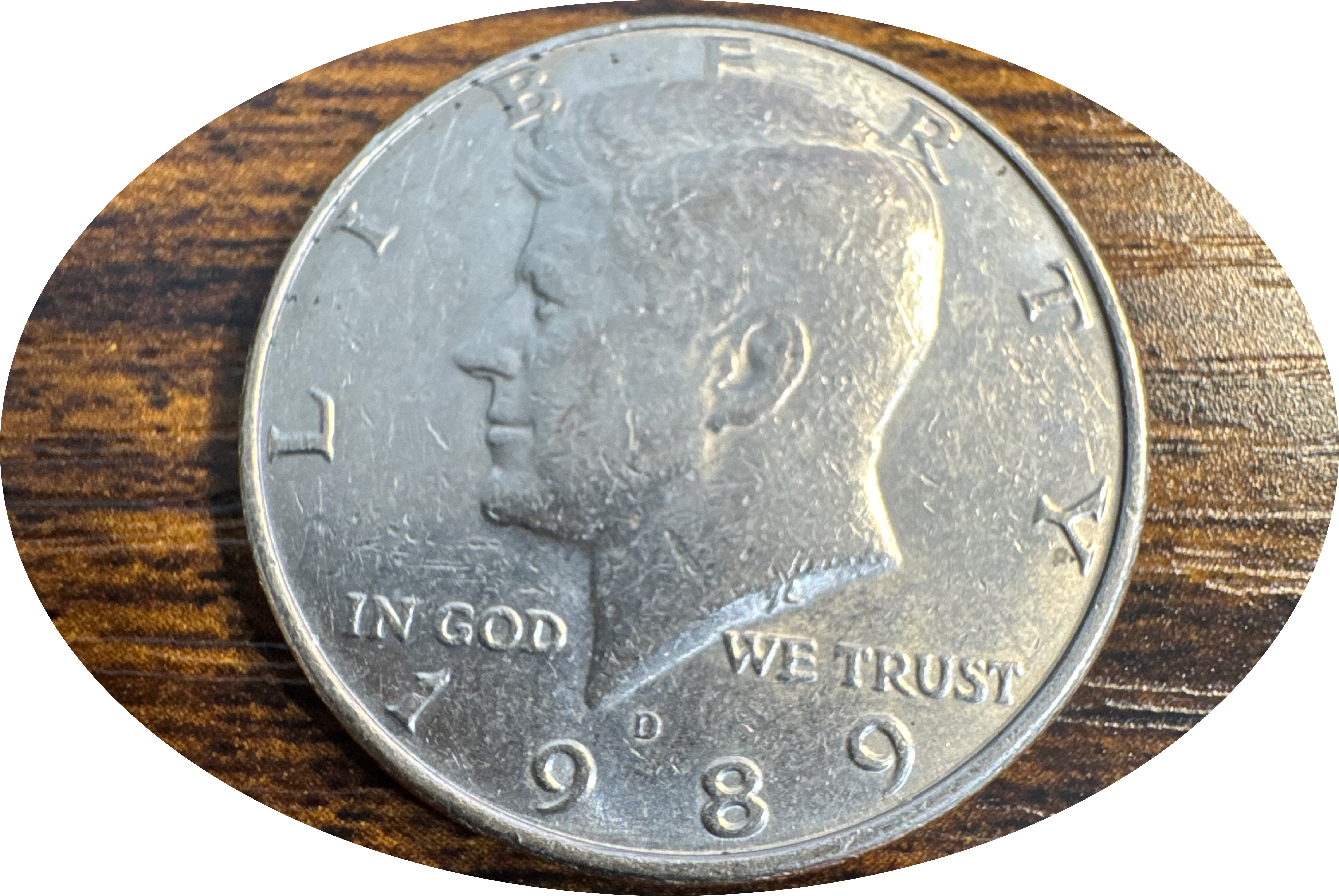 1989-D Kennedy Half Dollar Ungraded