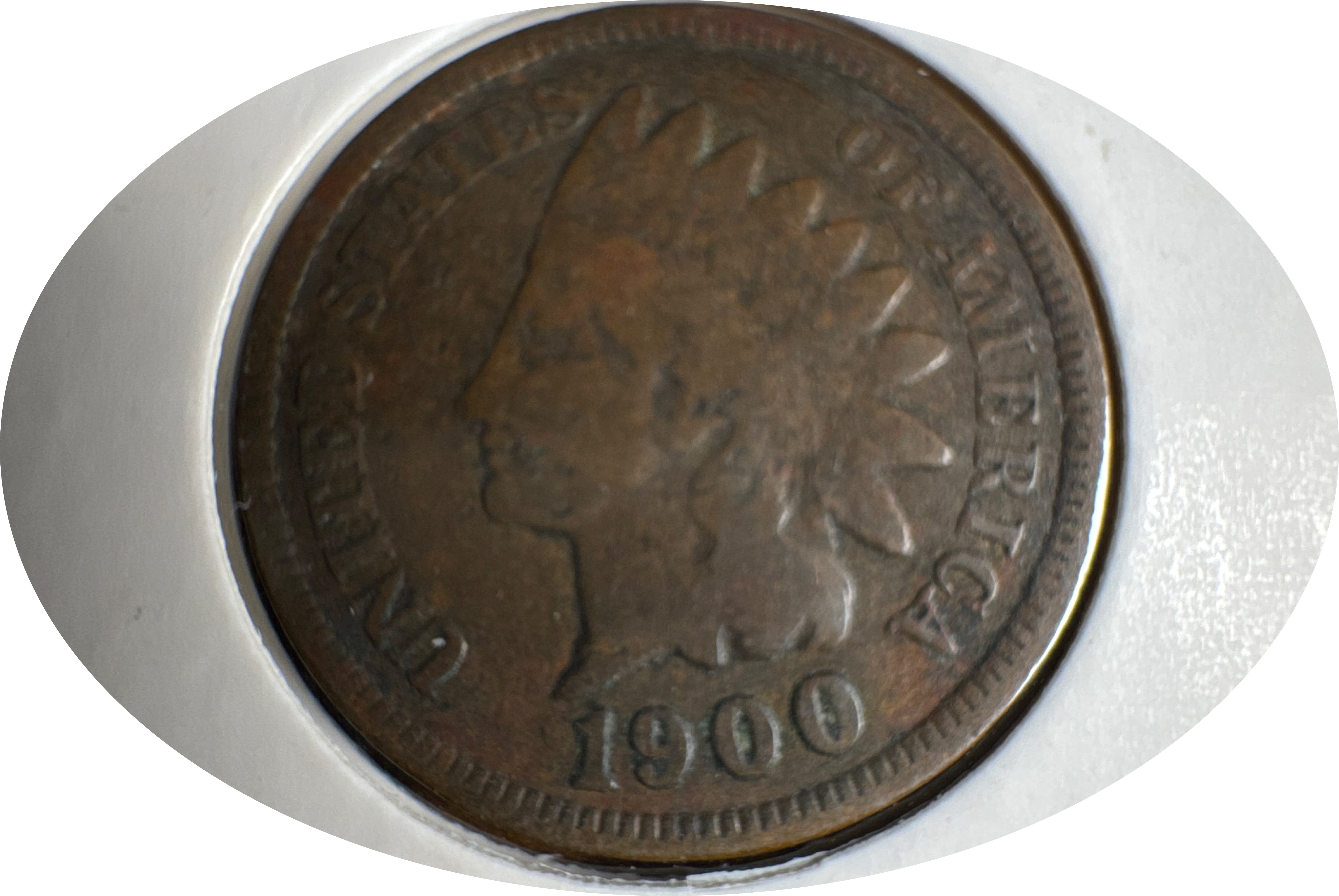 1900-P Indian Head Cent UNGRADED