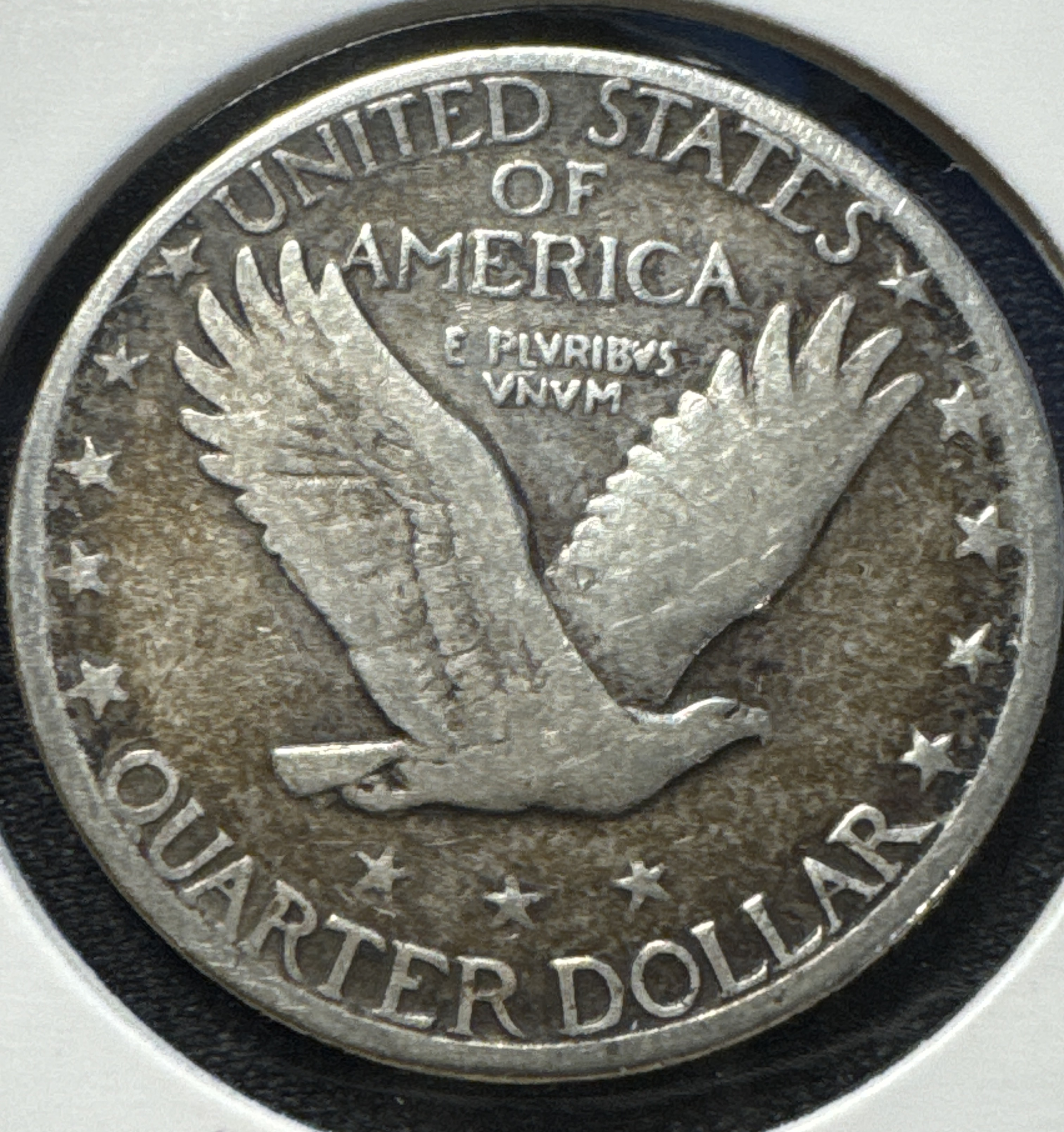 1930-P Standing Liberty Quarter Ungraded — back