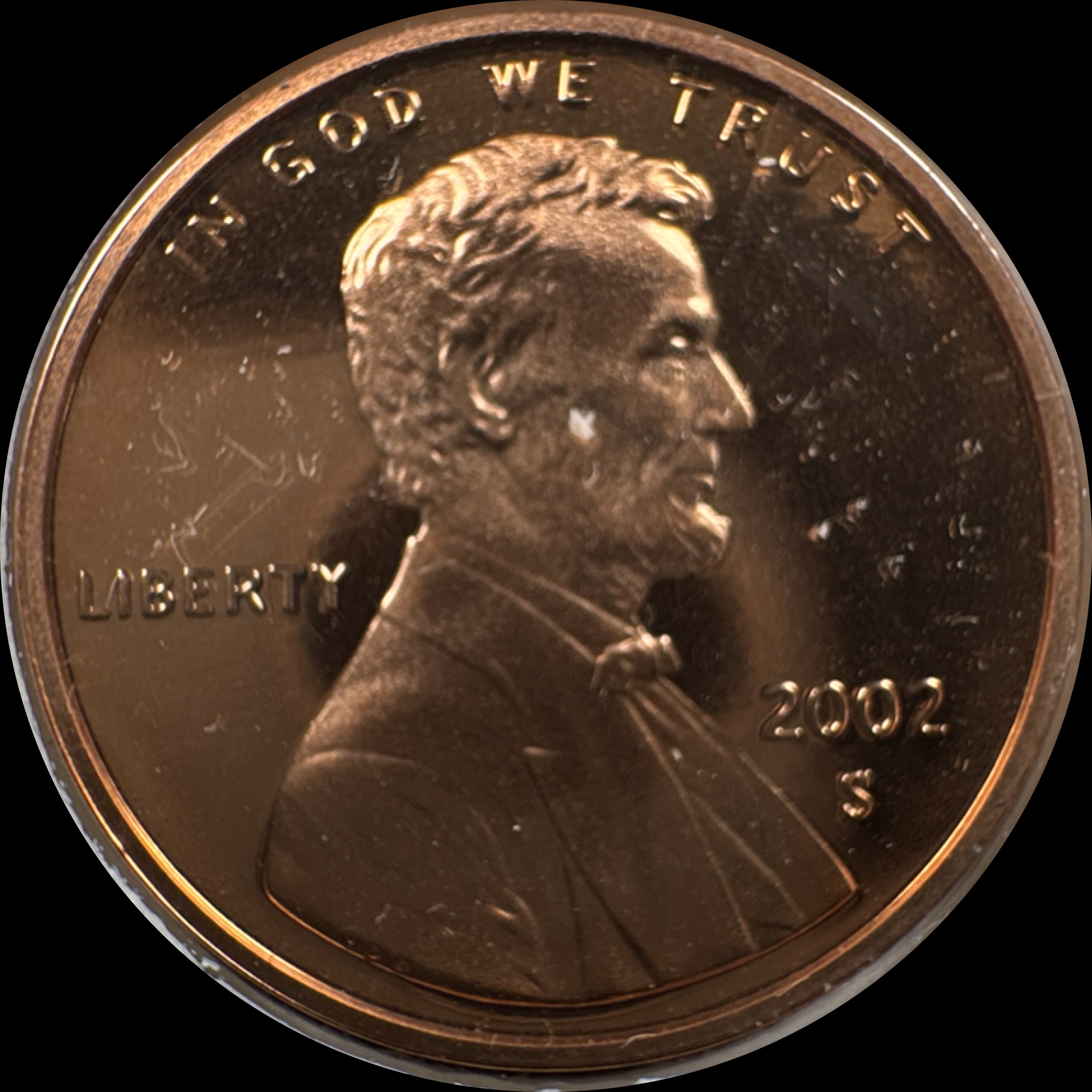 2002-S Lincoln Cent Ungraded