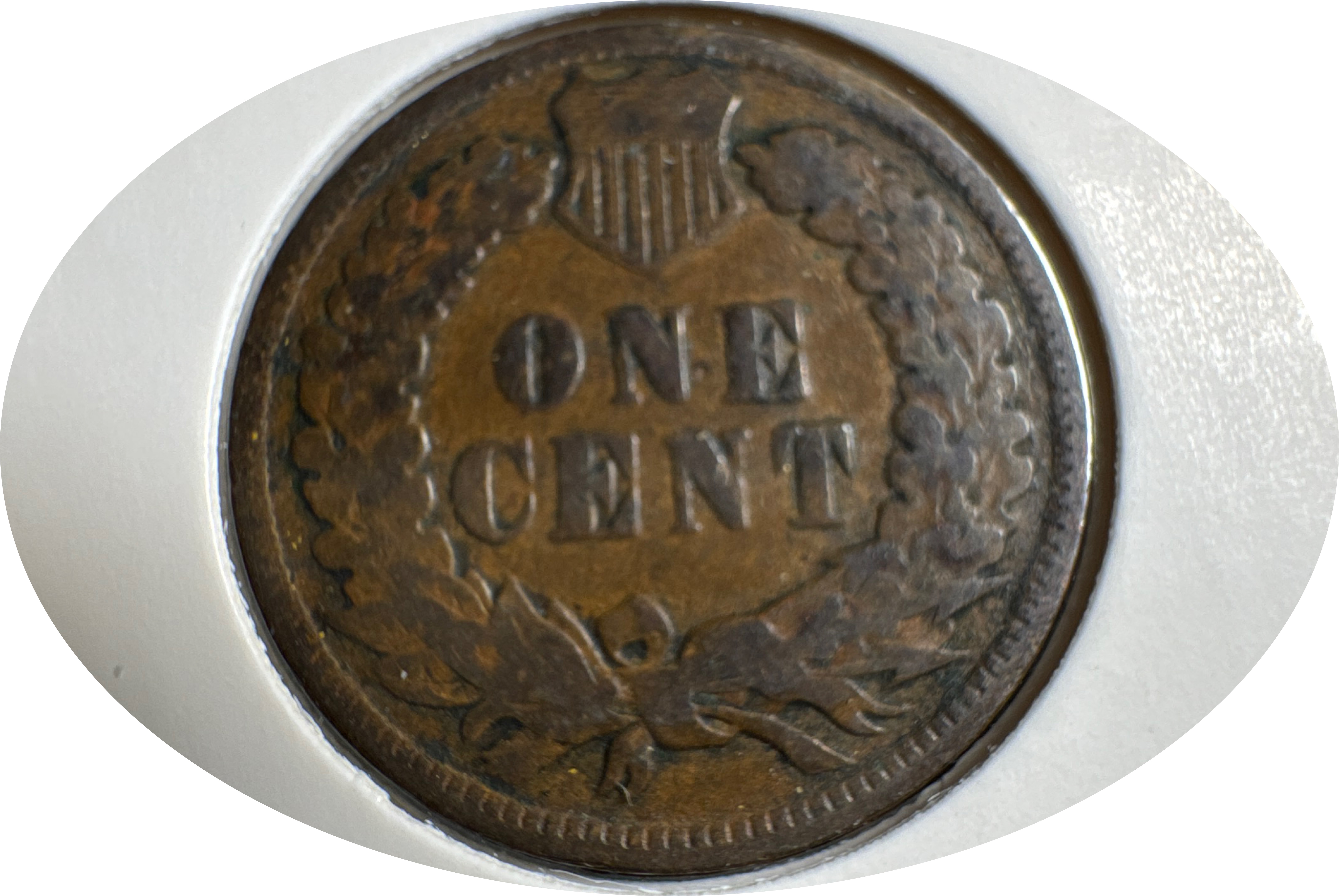 1907-P Indian Head Cent Ungraded — back