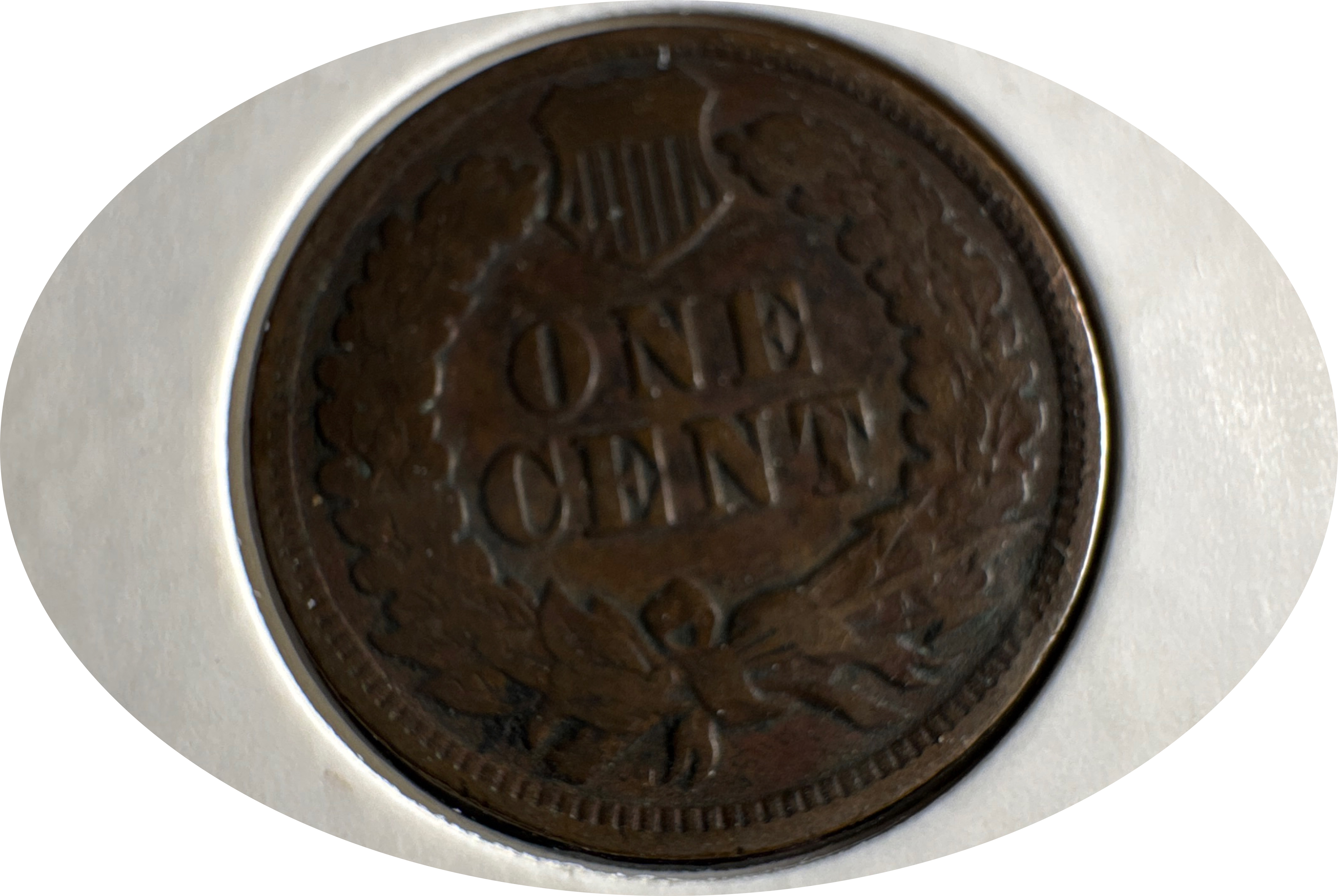 1902-P Indian Head Cent Ungraded — back