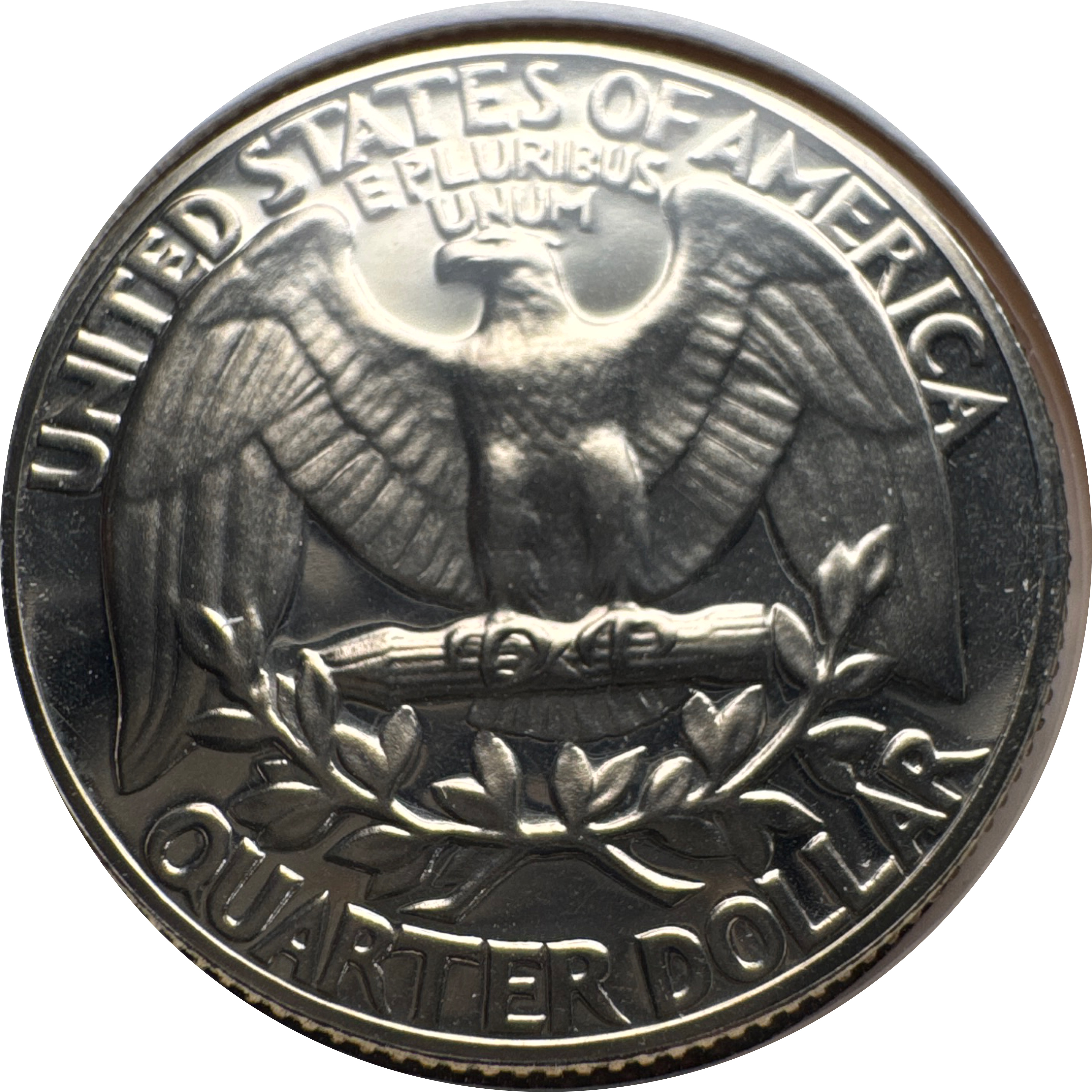 1972-S Washington Quarter Ungraded — back
