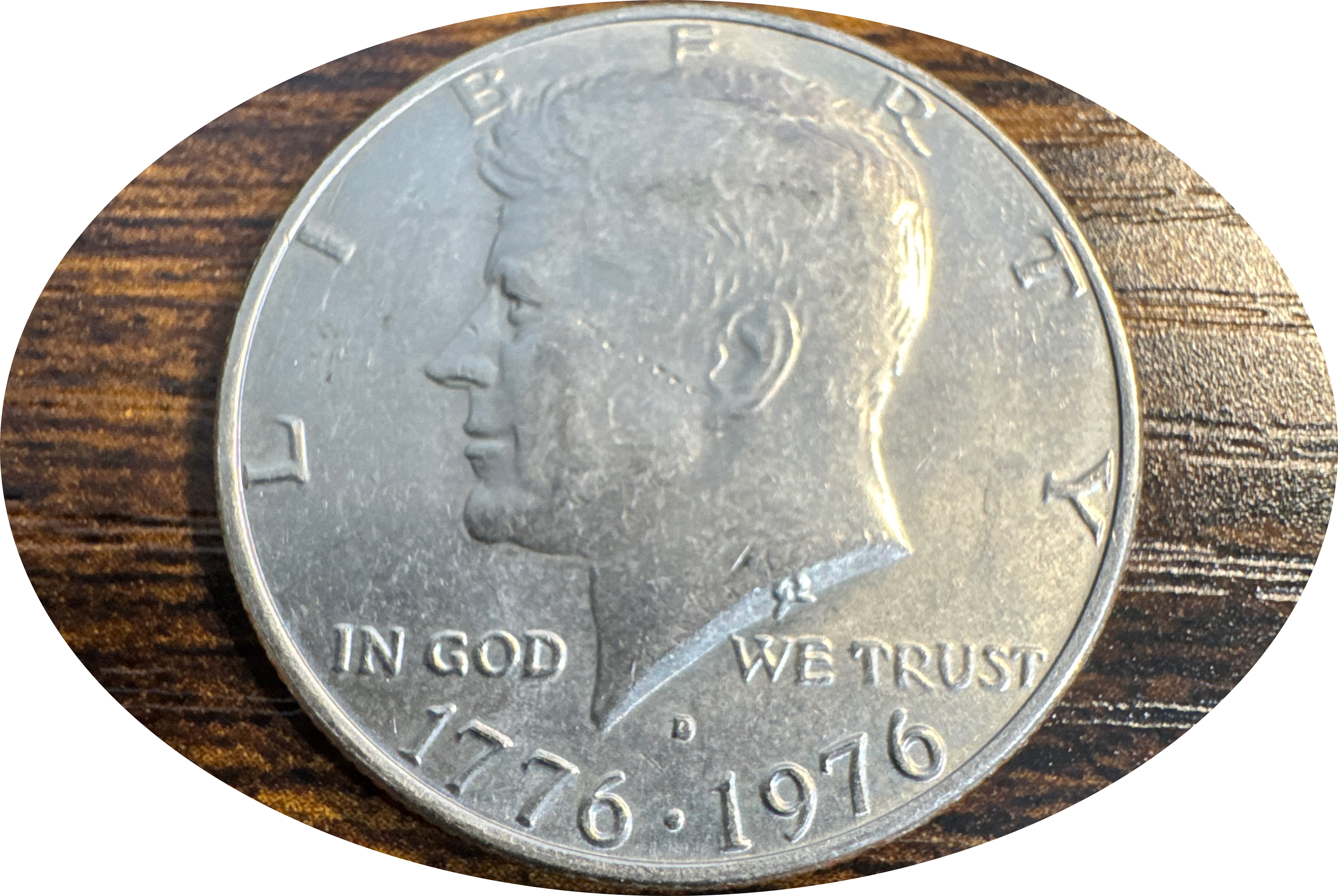 1976-D Kennedy Half Dollar Ungraded