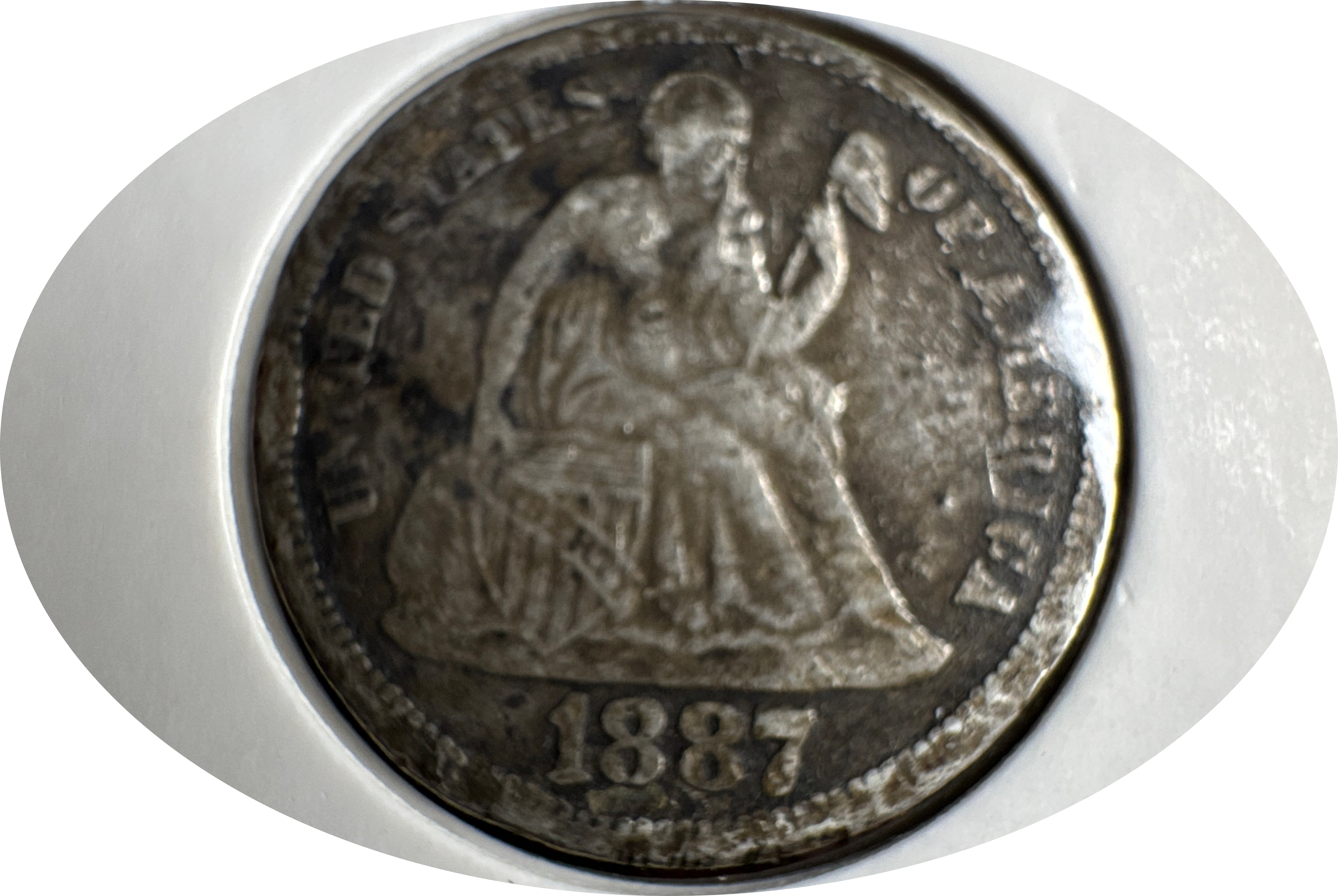 1887-S Seated Liberty Dime Ungraded