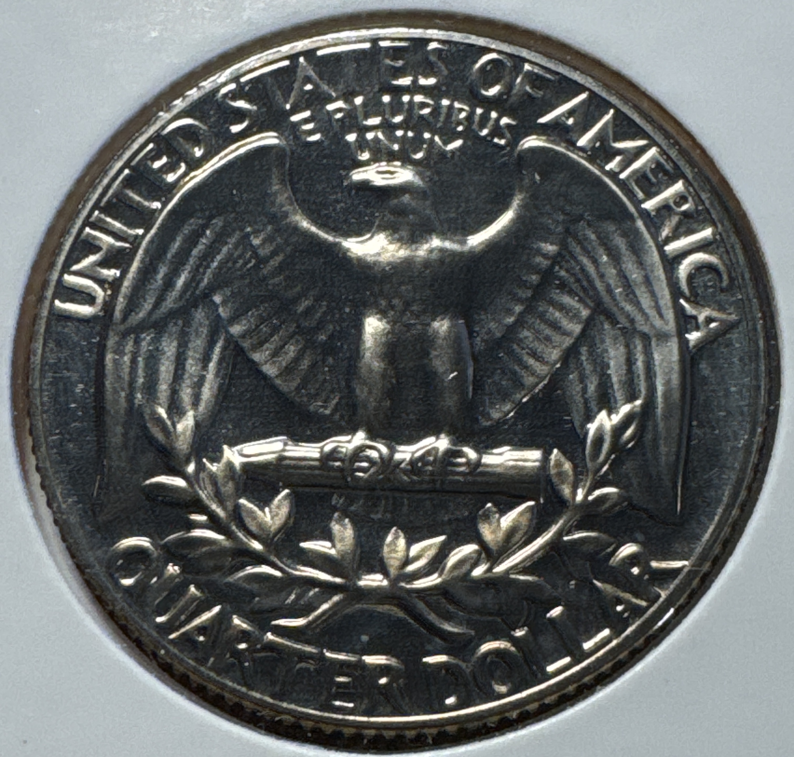 1972-S Washington Quarter Ungraded — back
