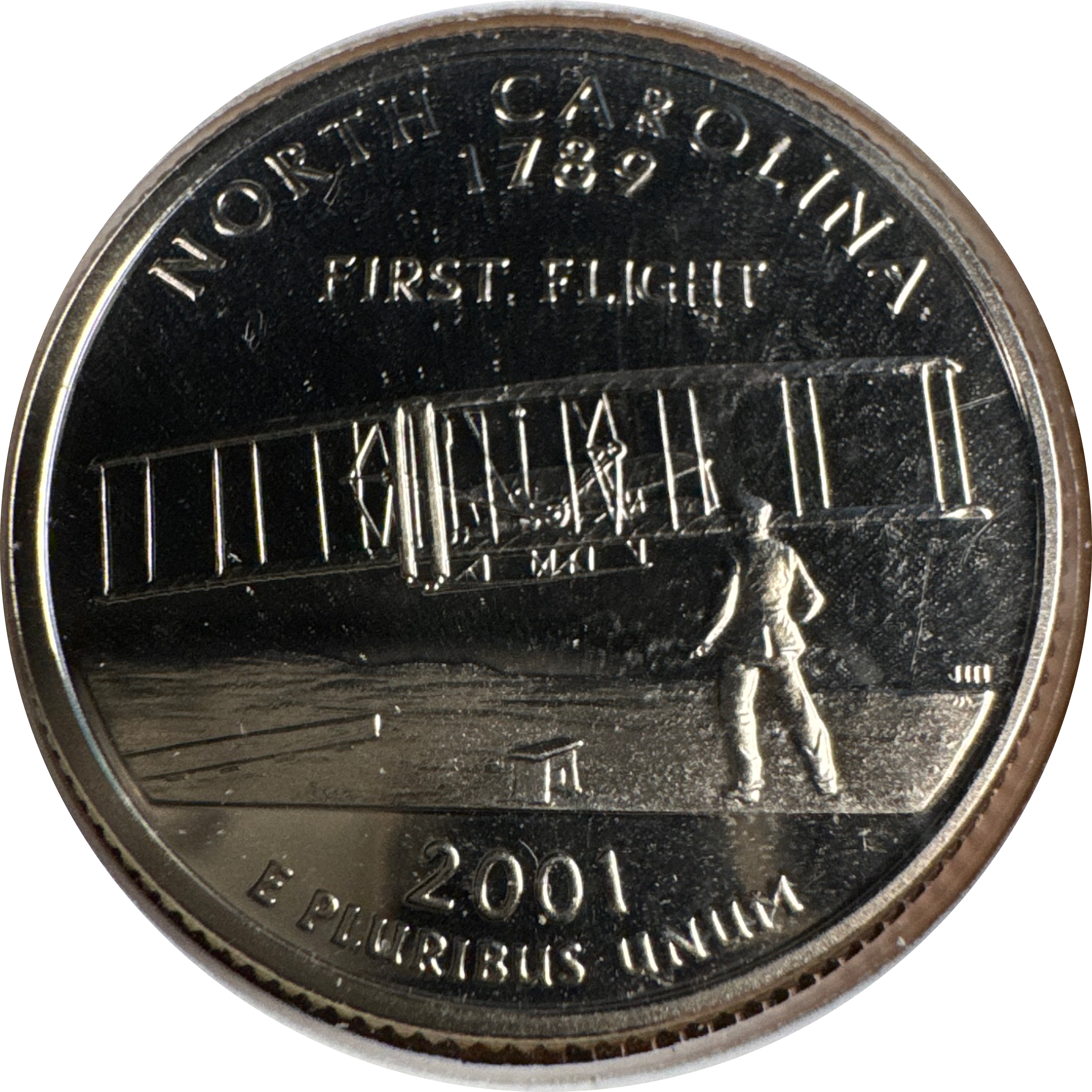2001-S Washington Quarter Ungraded — back