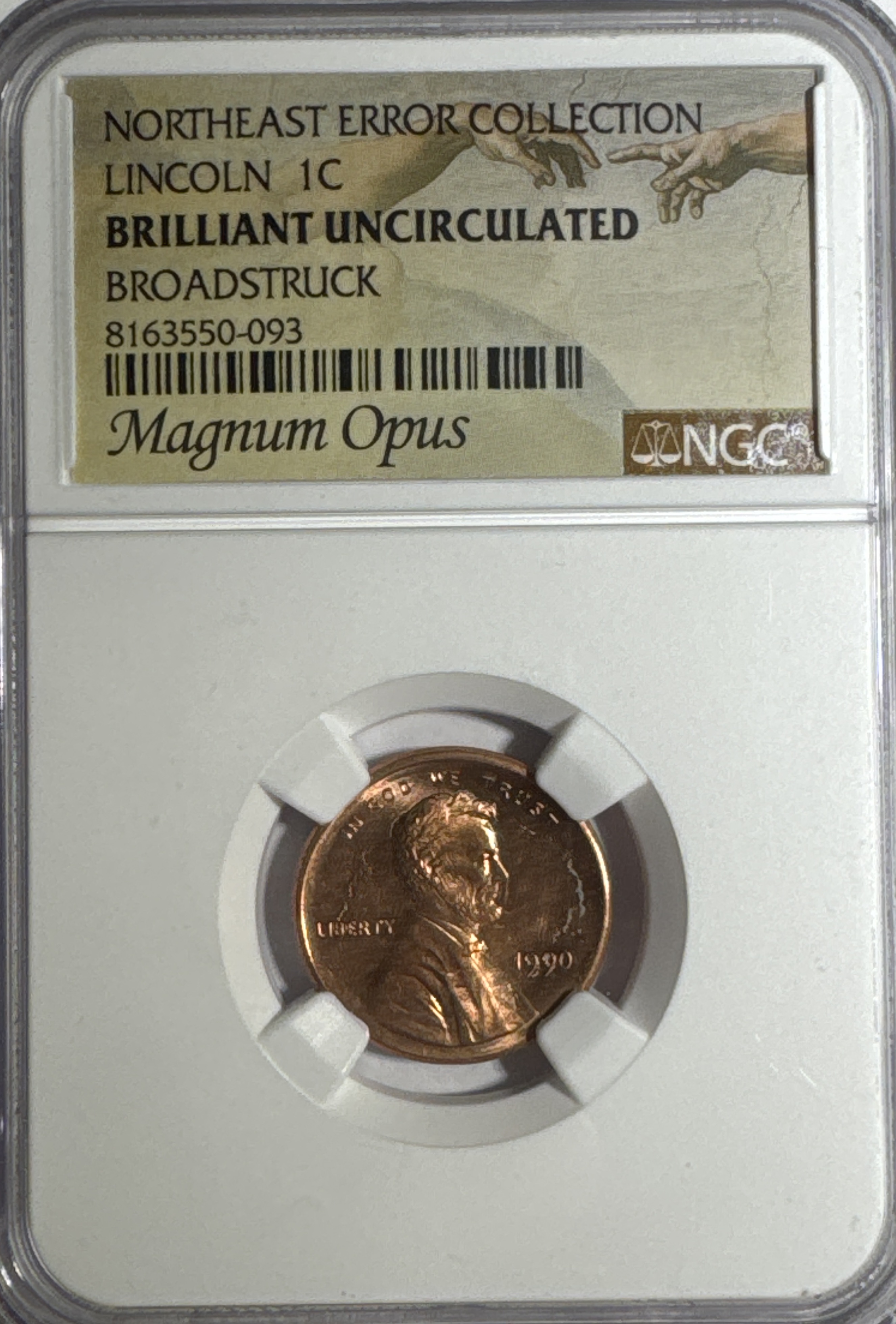 1990-P Lincoln Cent BU